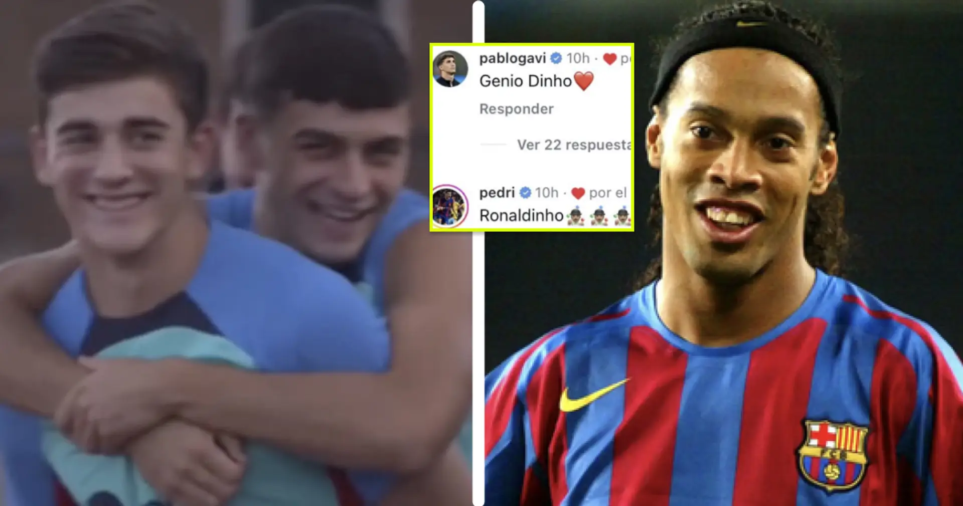 Pedri, Gavi call one surprise Barca player Ronaldinho after Valencia win – not Raphinha or Yamal