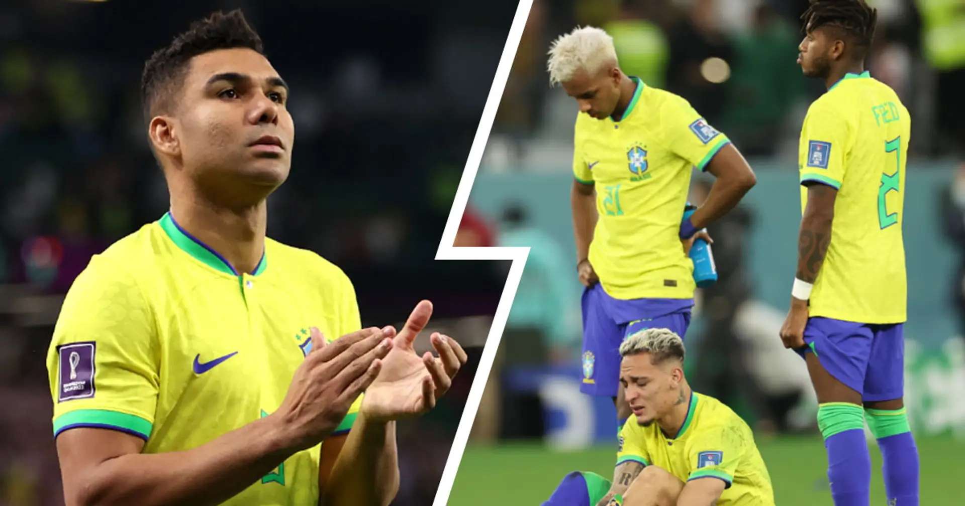 Casemiro, Fred and Antony eliminated from World Cup as Brazil lose on penalties to Croatia