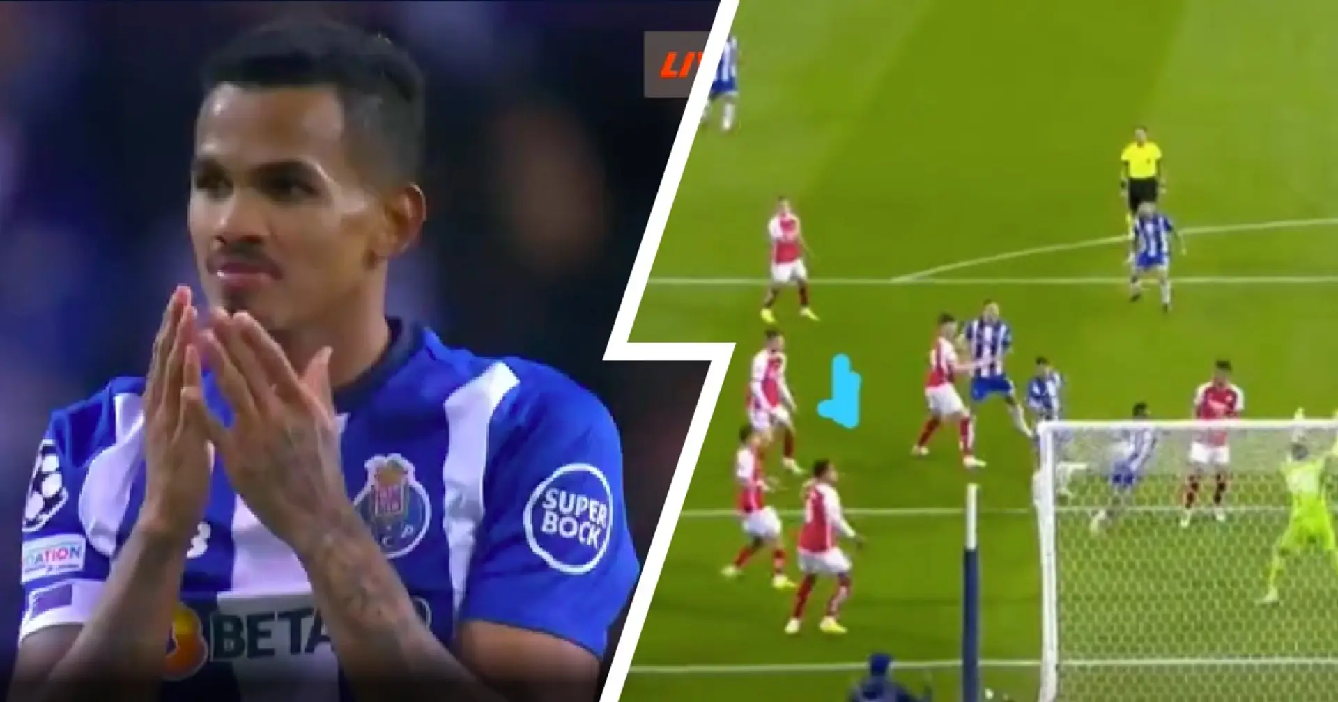 FC Porto hit the crossbar - Gabriel's furious reaction to Saliba spotted  