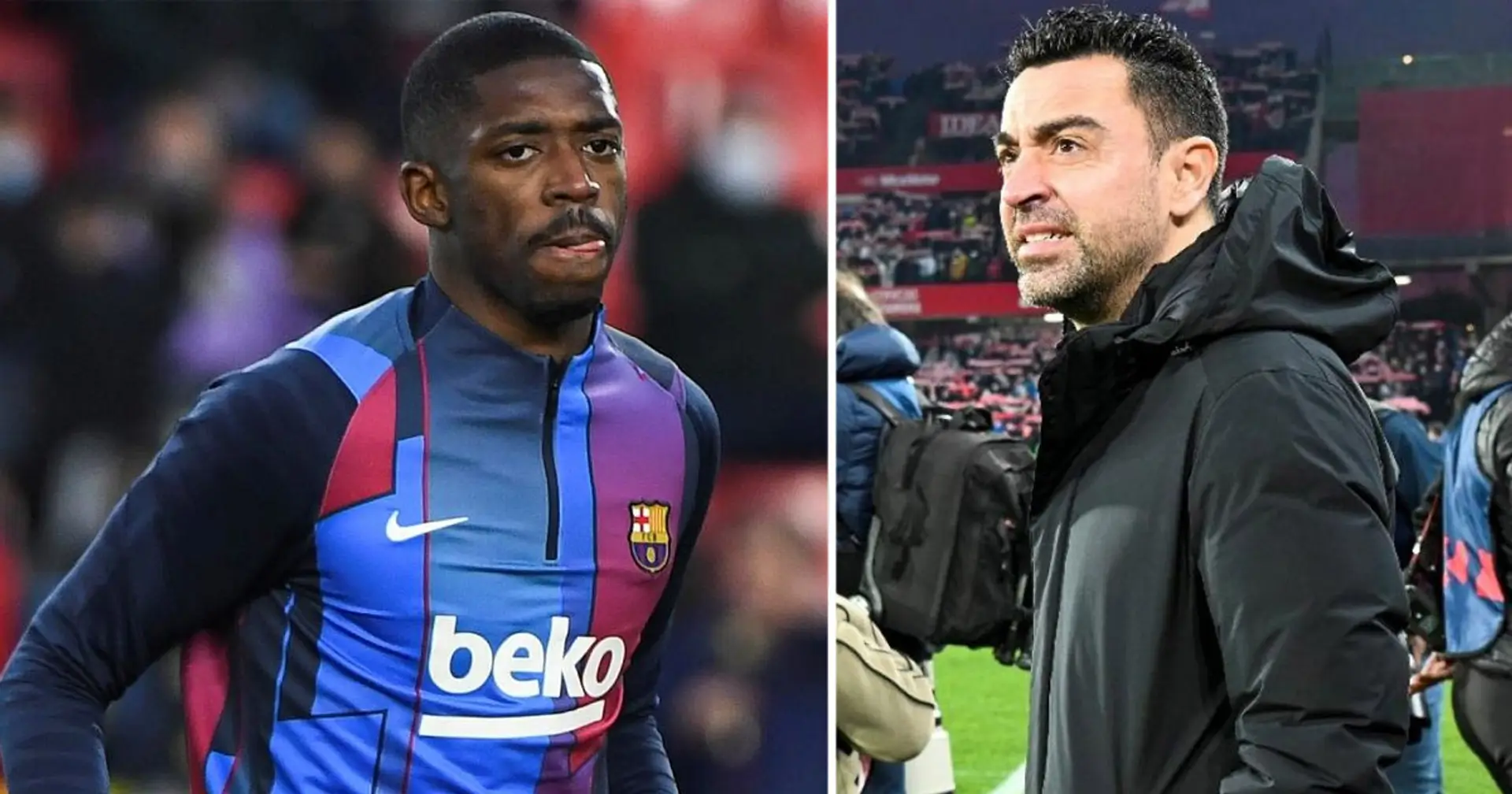 Xavi won't send Dembele to the stands but still prefers selling him (reliability: 4 stars)
