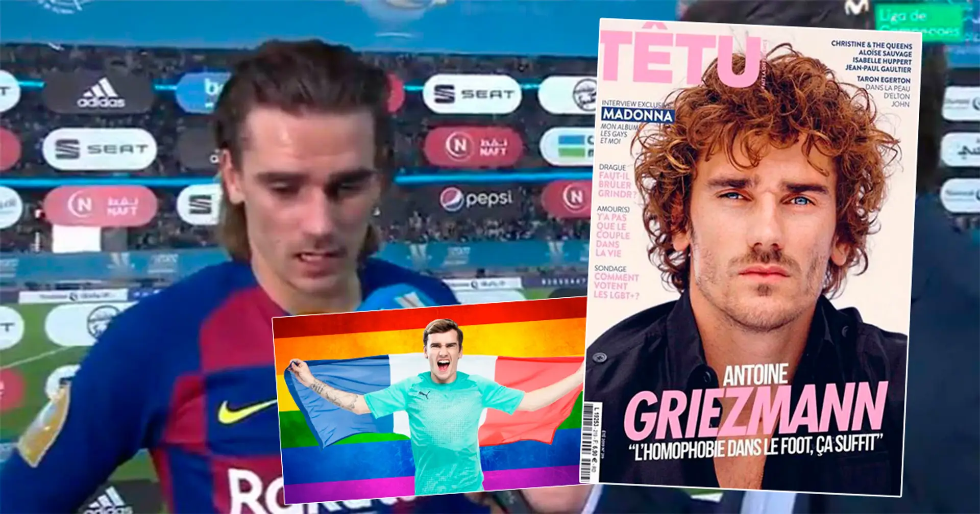 'I would be proud': Antoine Griezmann reveals what he would say to a gay teammate