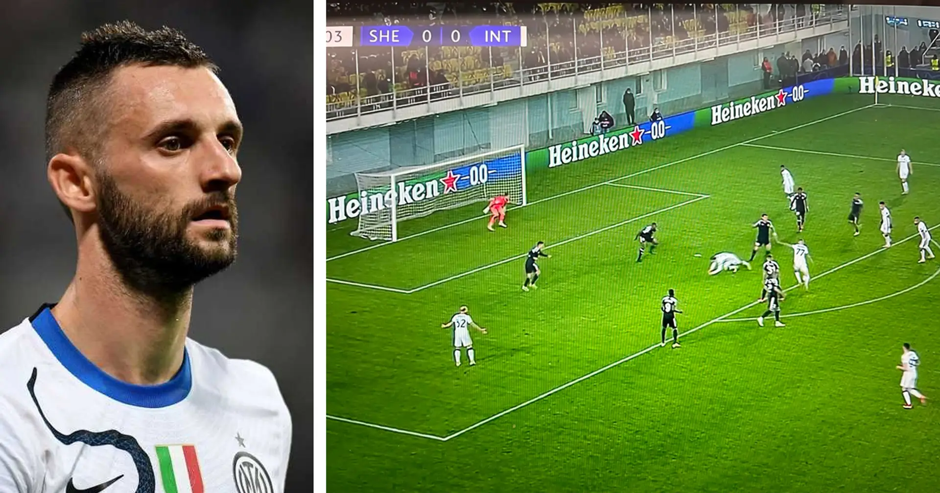 Brozovic sblocca una partita molto complicata: il gol del regista dell'Inter contro lo Sheriff in 3 istantanee