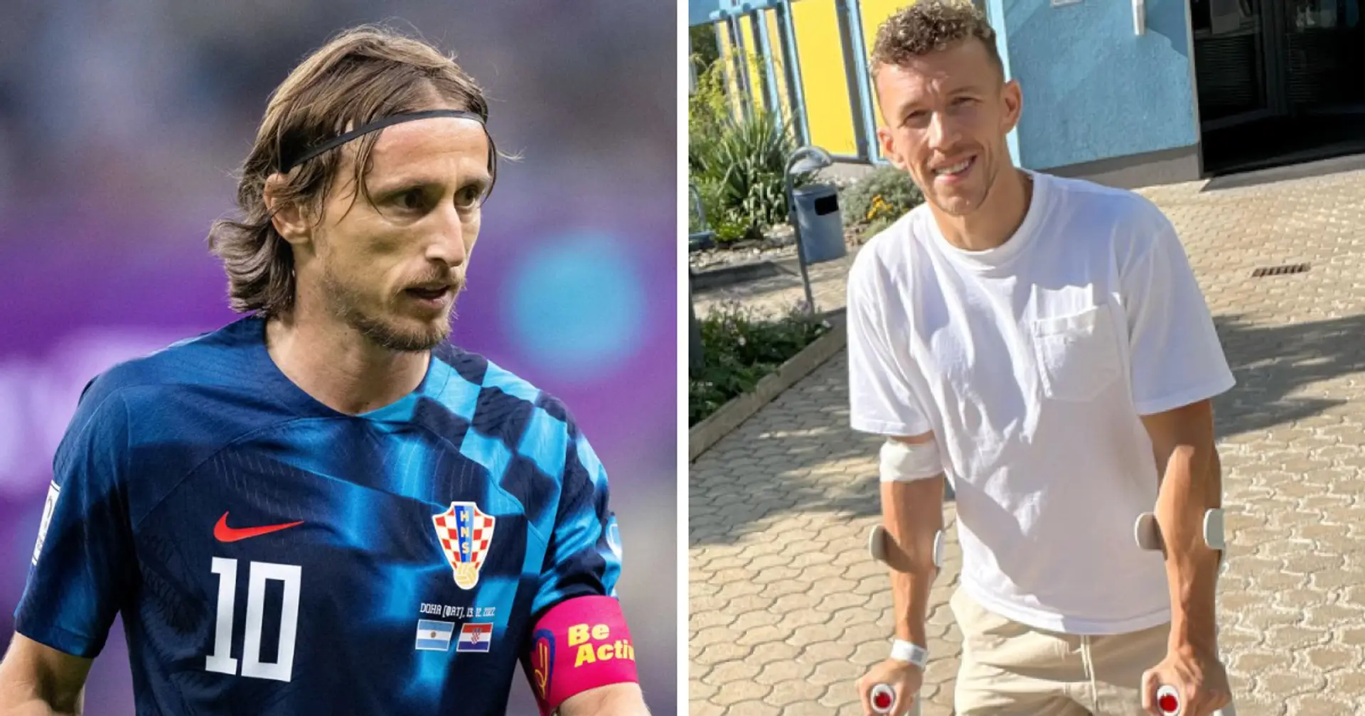 'We know how much Ivan means to us': Luka Modric on the devastating loss of Ivan Perisic to injury
