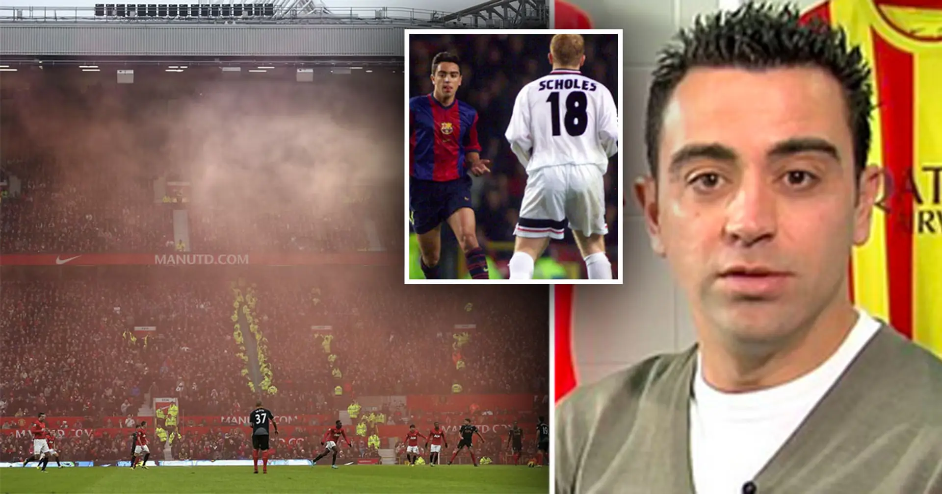 ''Quel bruit'': rappelons quand Xavi a nommé Old Trafford son stade préféré en Europe