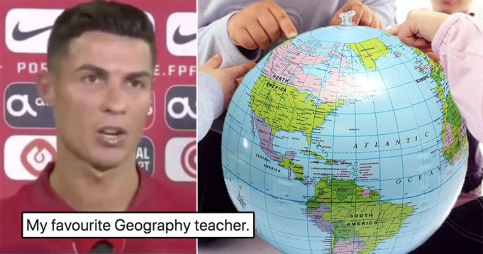 Pourquoi certains fans du Barça appellent Cristiano Ronaldo leur "professeur de géographie préféré": expliqué
