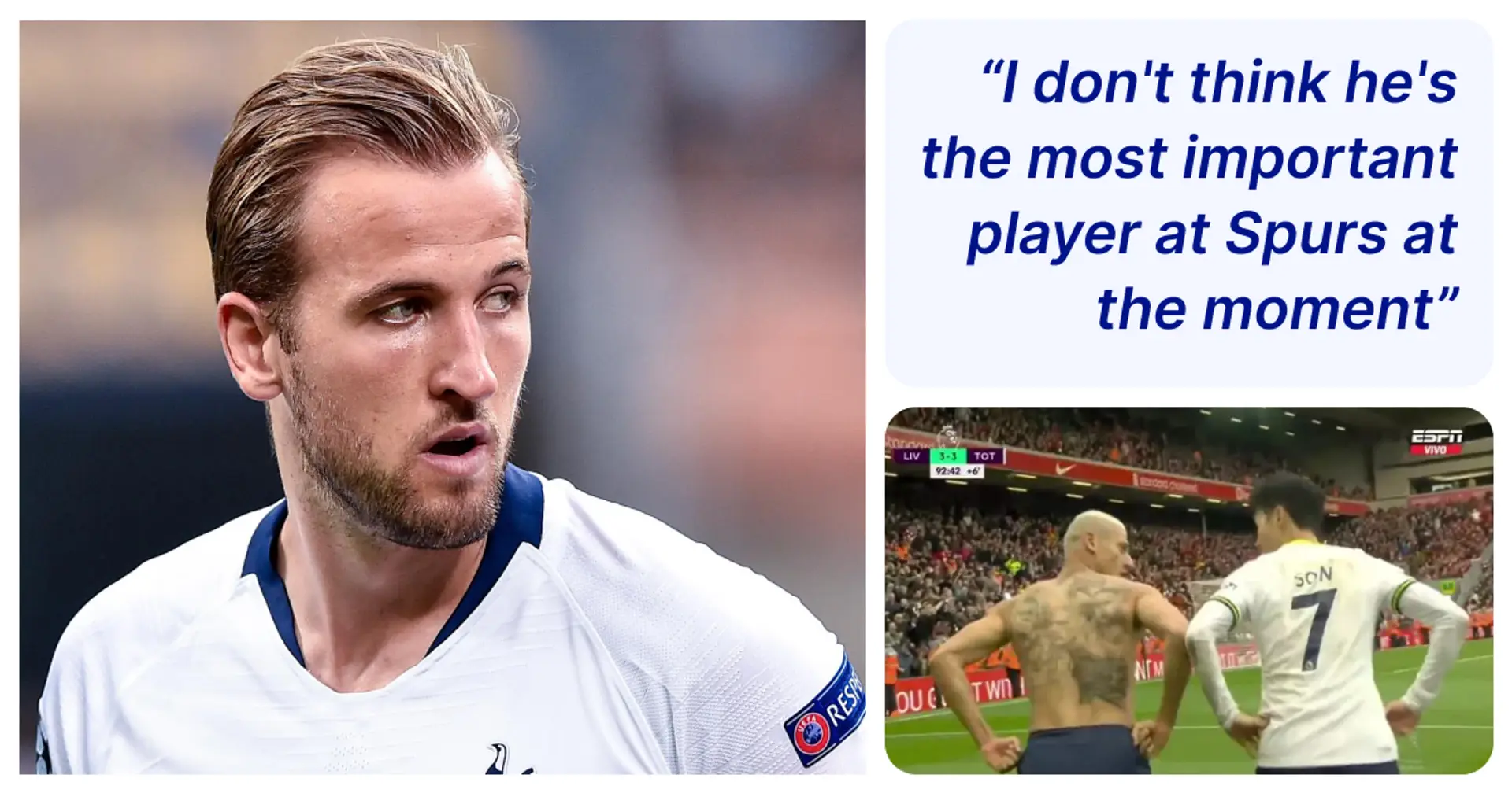 'Not even our best player': Spurs fan not concerned about Harry Kane going