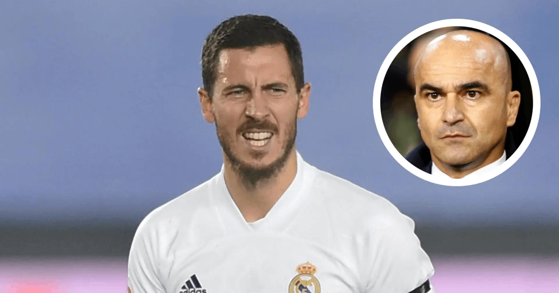 Le sélectionneur de la Belgique: Eden Hazard a "désespérément besoin d'être de retour sur le terrain"