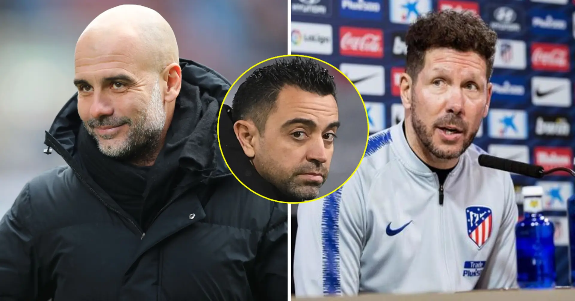Diego Simeone labels Pep Guardiola 'lucky' because of Xavi and 4 others