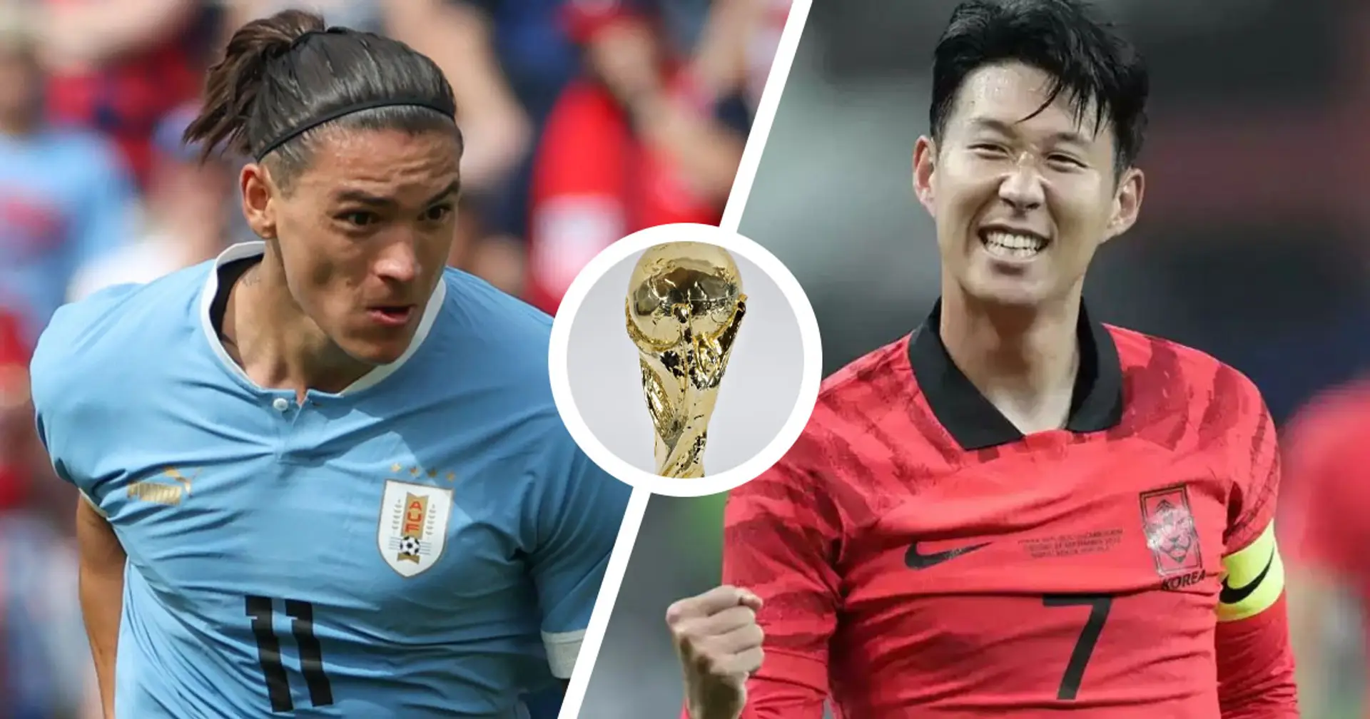 Uruguay vs Corea del Sud: le formazioni ufficiali delle squadre per la partita della Coppa del Mondo Qatar 2022
