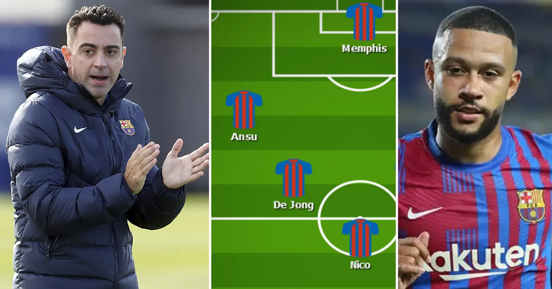 Xavi's best XI to attack busy December fixtures unveiled - 2 options