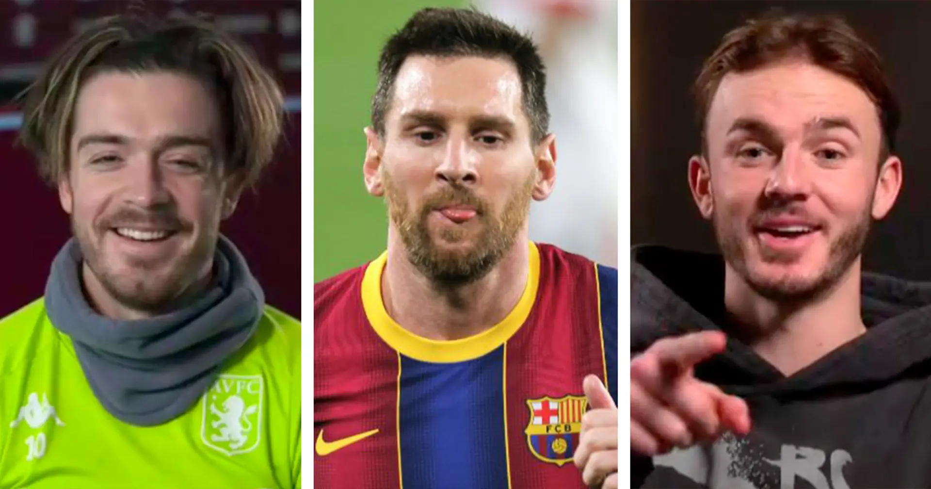 Cristiano or Messi? Xavi or Iniesta? Premier League stars Jack Grealish and James Maddison name their picks