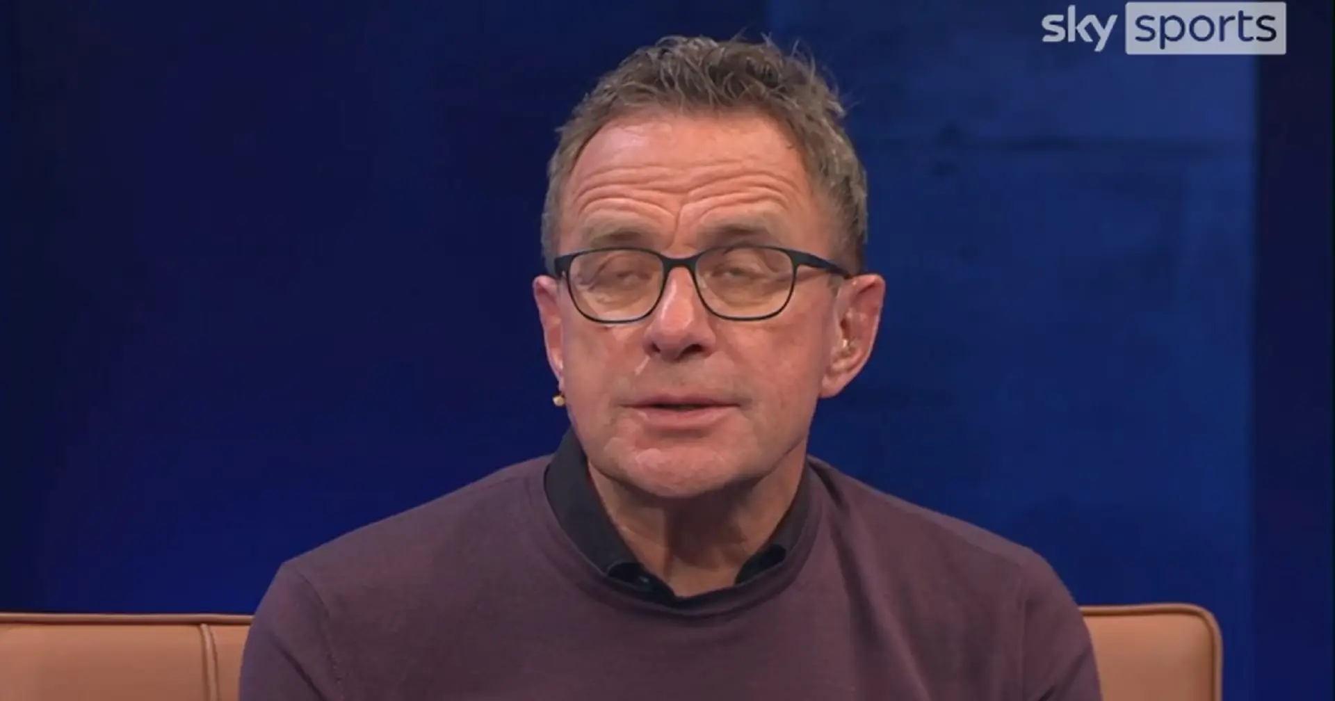 Ralf Rangnick all but offers himself to another 'Big Six' side - but not as coach
