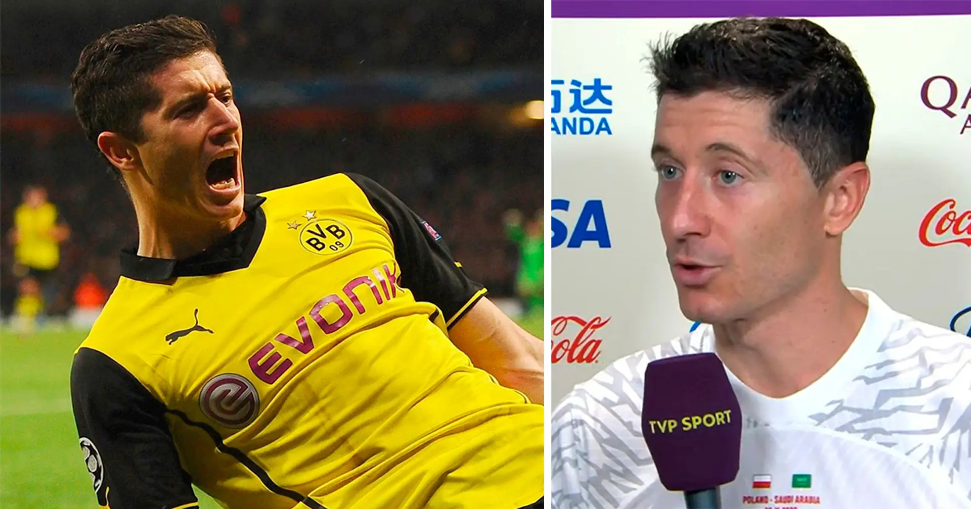 ''Das war eigentlich unmöglich'': Robert Lewandowski nennt sein bestes Spiel im BVB-Trikot