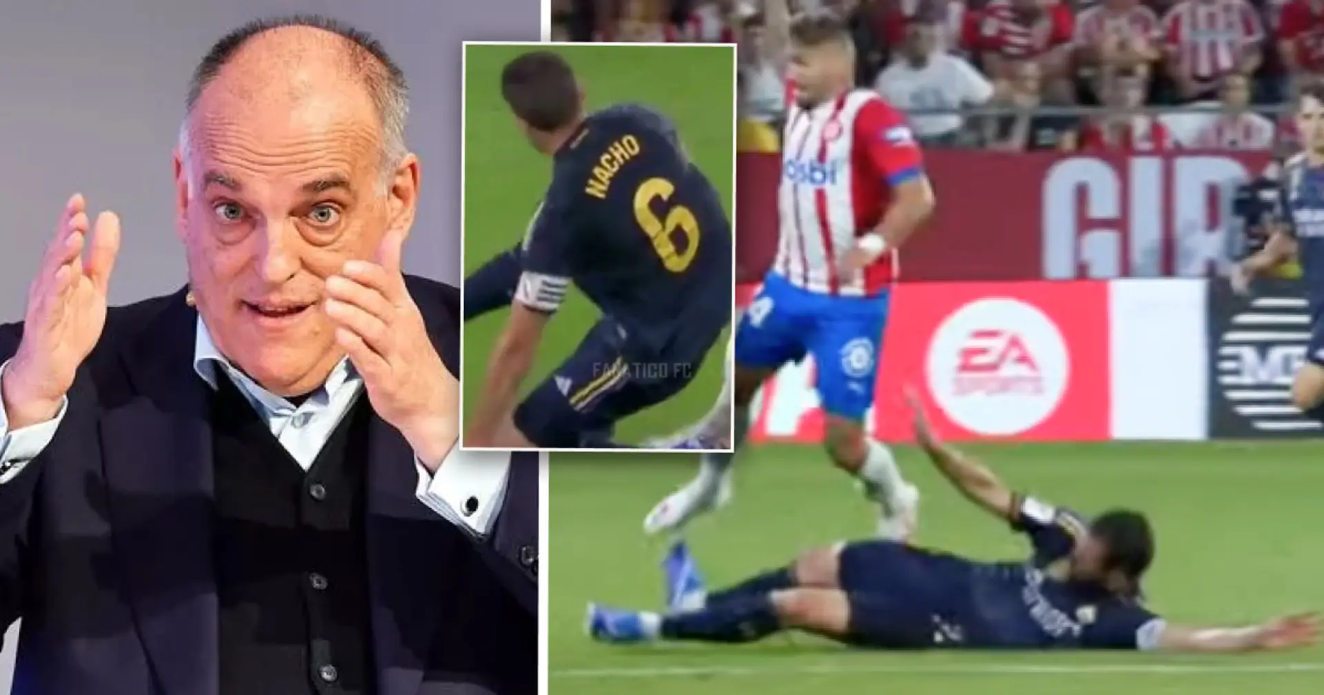 La Liga reduces suspension of Real Madrid defender after leg-breaking tackle