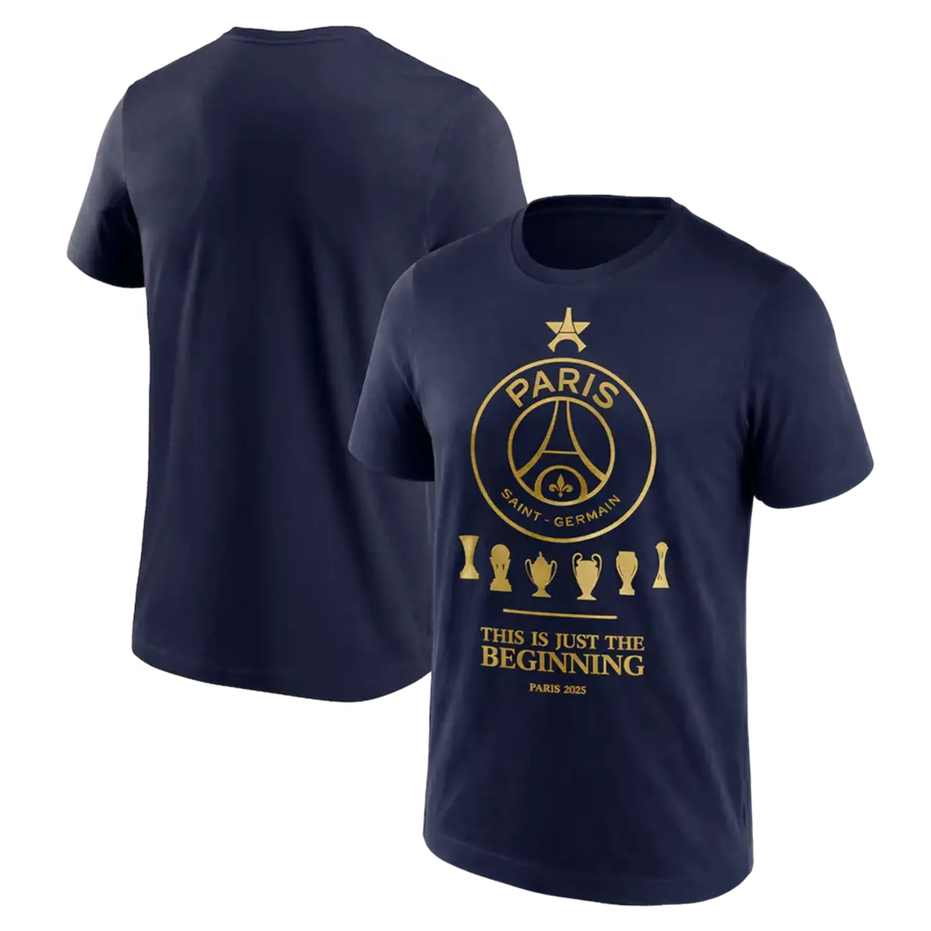 PSG unveils newest t-shirt to celebrate Sextuple success in 2025 - it ...