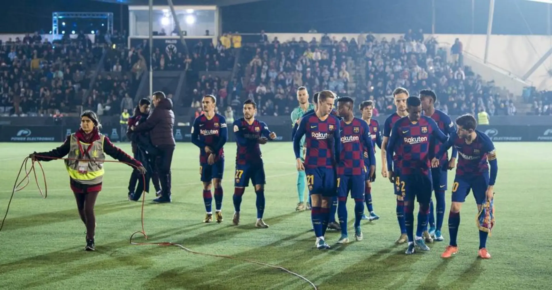 Los 5 precedentes del Barça en césped artificial en Copa del Rey