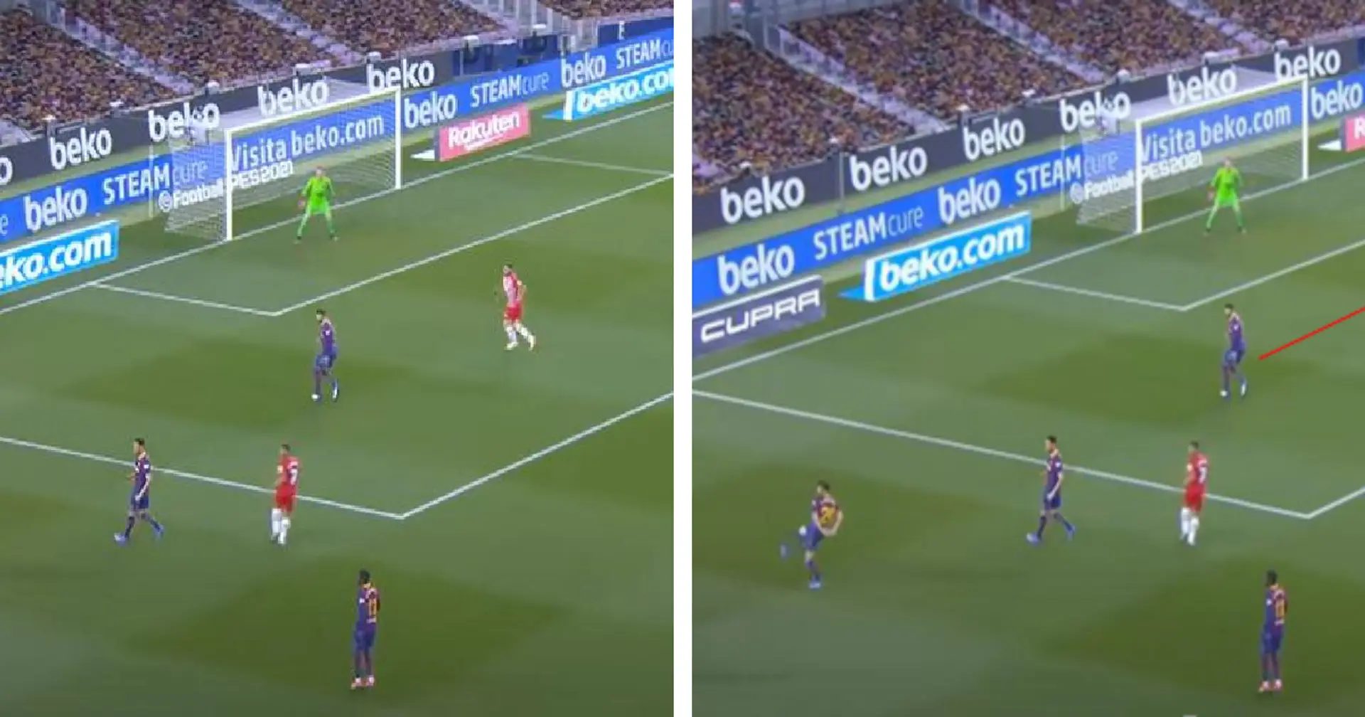 Fan highlights huge defensive mistake that cost Barca against Granada