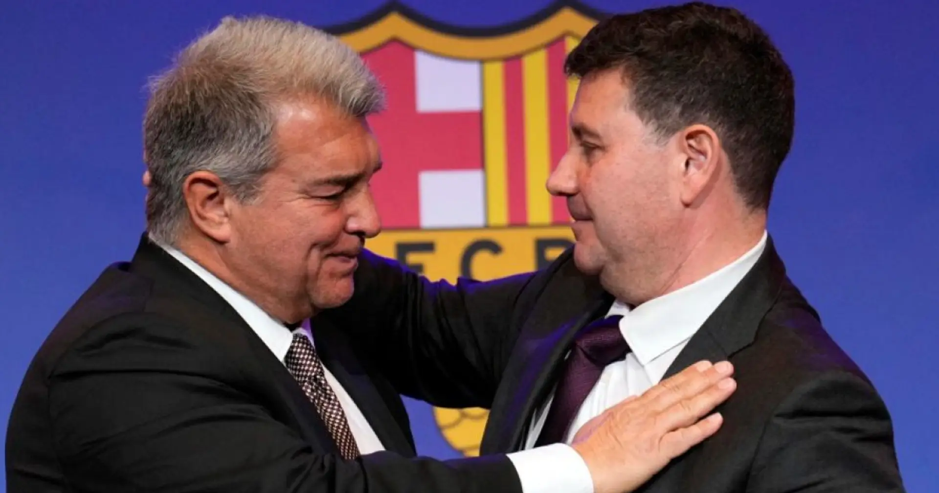 Barca annonce resignation of vice president in charge of finances
