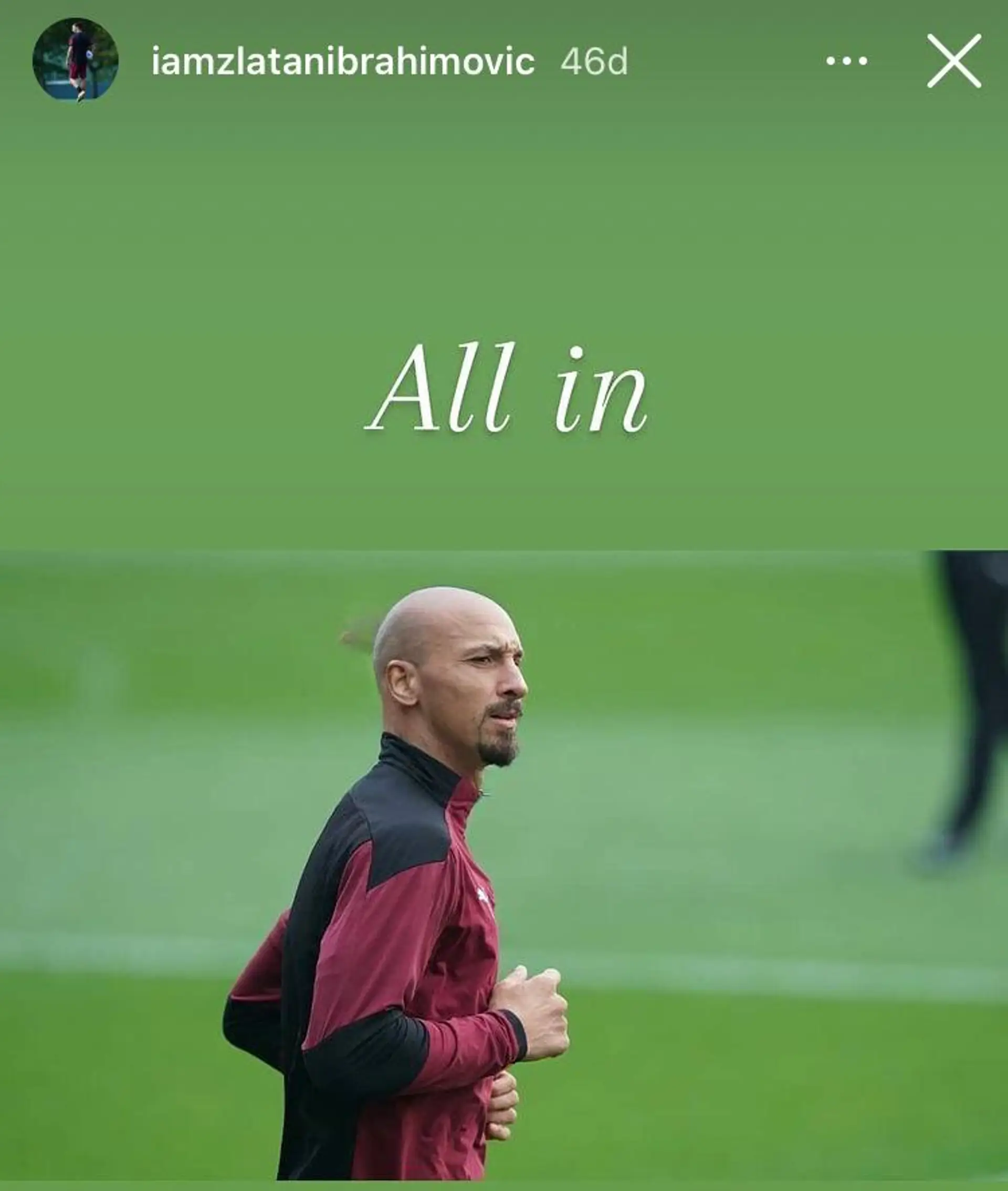 Zlatan confuses fans on Instagram, shares his new 'bald look' after ...