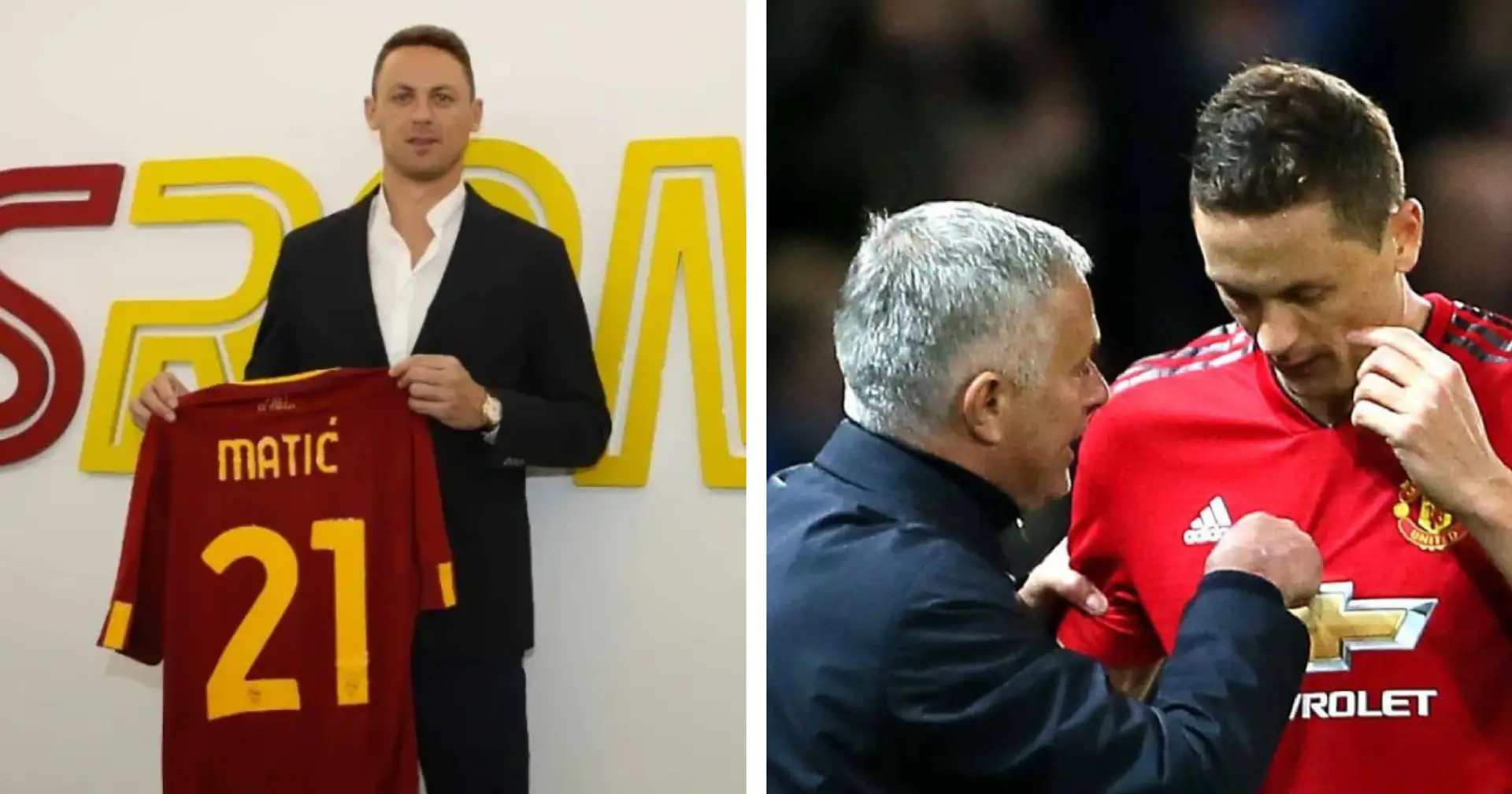 'Making the decision to come here very straightforward': Matic looks forward to Jose Mourinho reunion