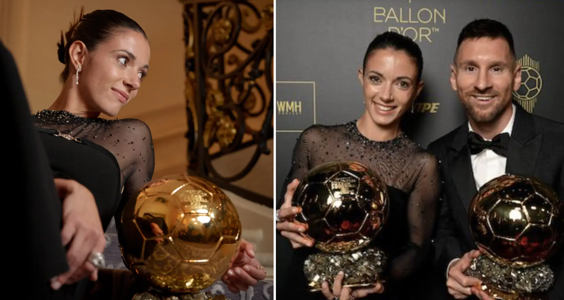 5 best pics and vids as Aitana Bonmati poses with her first-ever Ballon d'Or