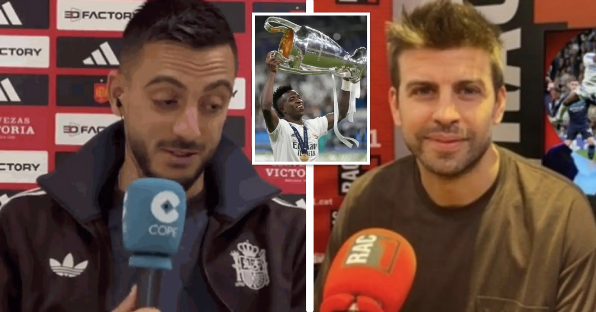Joselu calls Pique 'jealous' after Gerard describes Real Madrid's 21/22 Champions League win as unremarkable