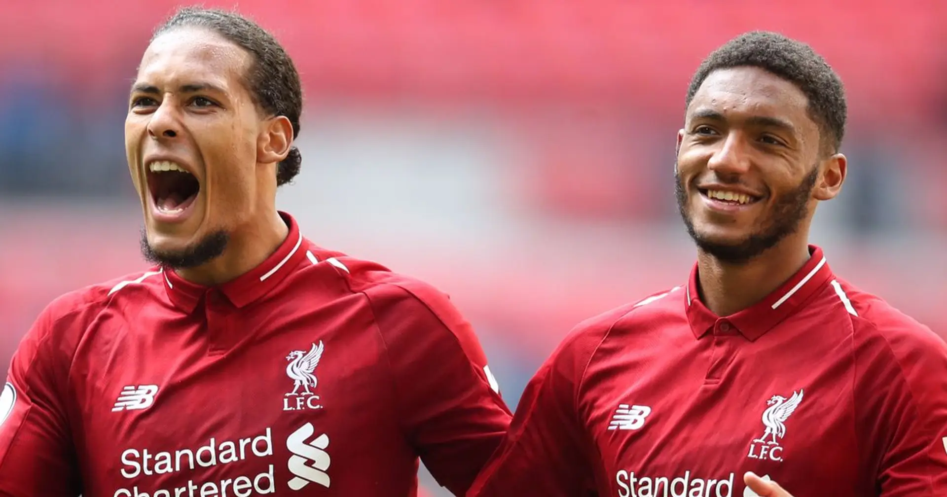 OFFICIAL: Van Dijk, Gomez included in Liverpool matchday squad for Hertha clash