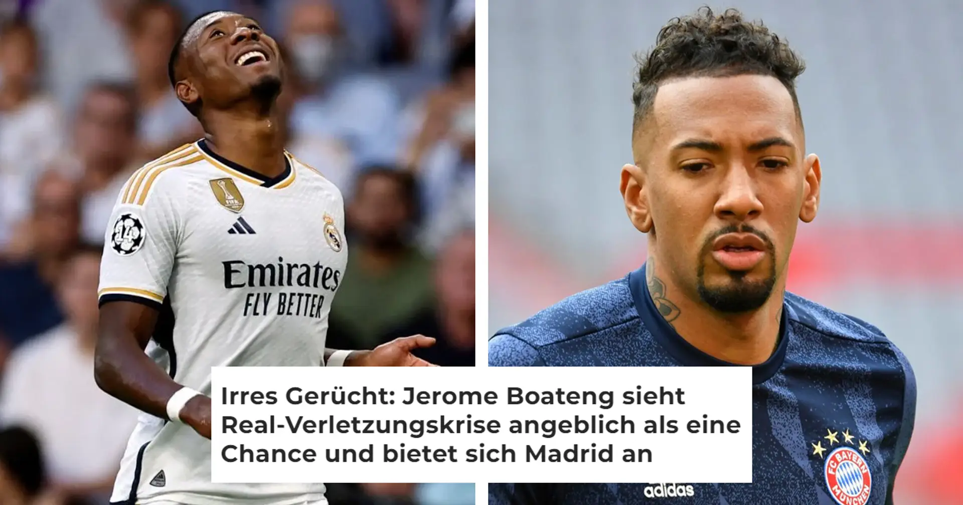 "Das wusste ich gar nicht, interessant": Jerome Boateng reagiert auf Real-Gerüchte