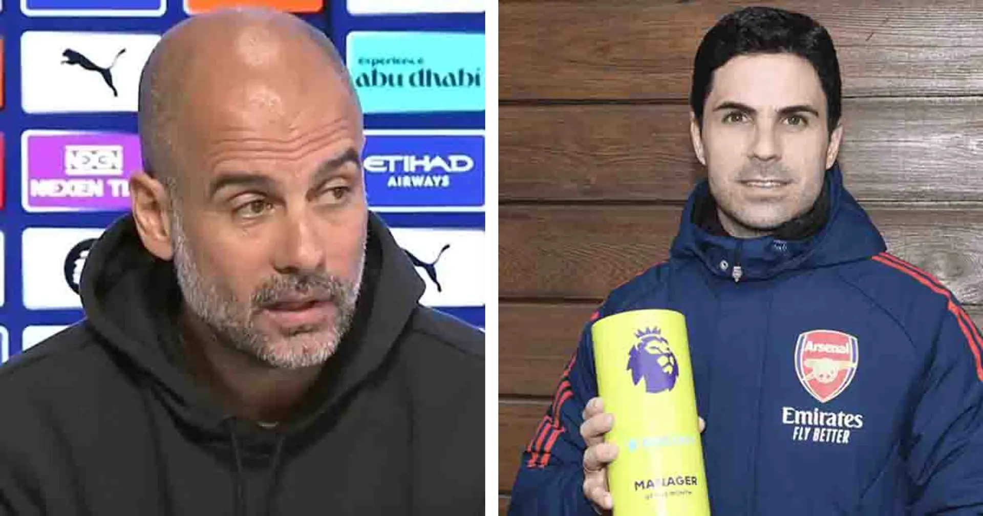 ‘I'd love to be in their position than have won 4 PL titles’: Guardiola continues mind games with Arsenal