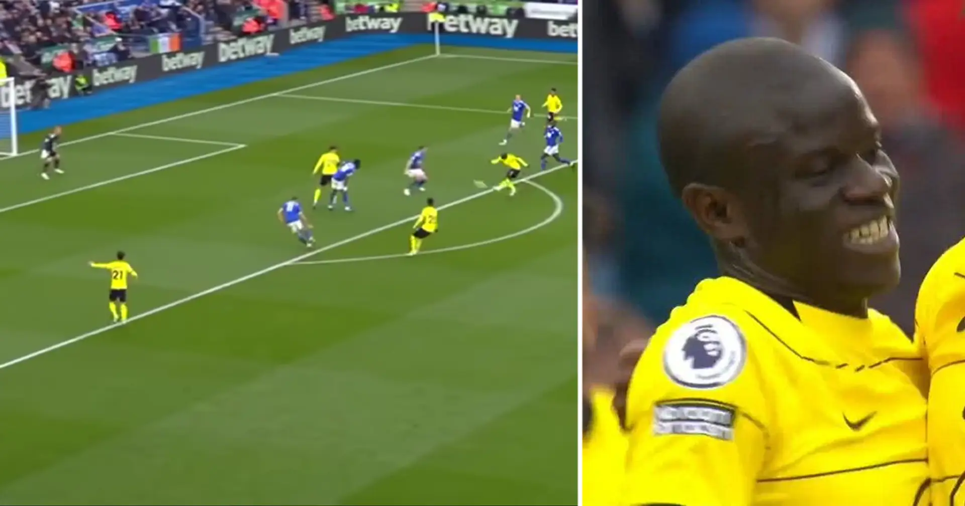 N'Golo Kante's solo goal up for Premier League Goal of the Month award (video)