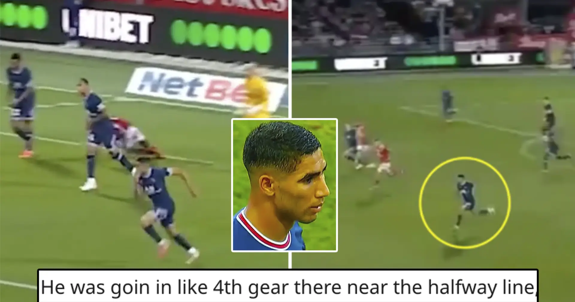 'How could Real Madrid sell him?': Hakimi's incredible run vs Brest goes viral