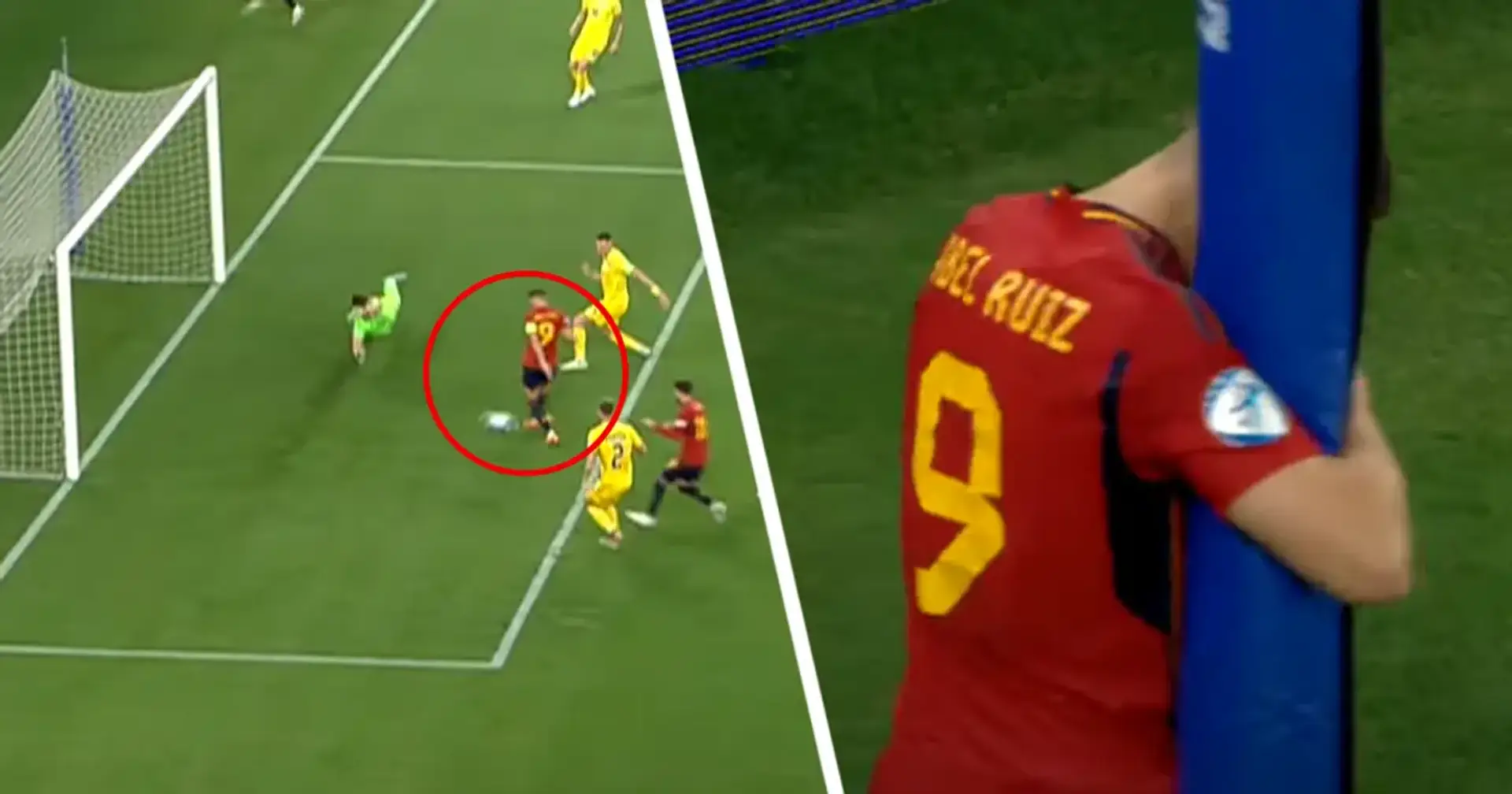 🤯 Wie konnte man hier kein Tor schießen? Epischer Fehlschuss des spanischen U21-Kapitäns gegen Rumänien