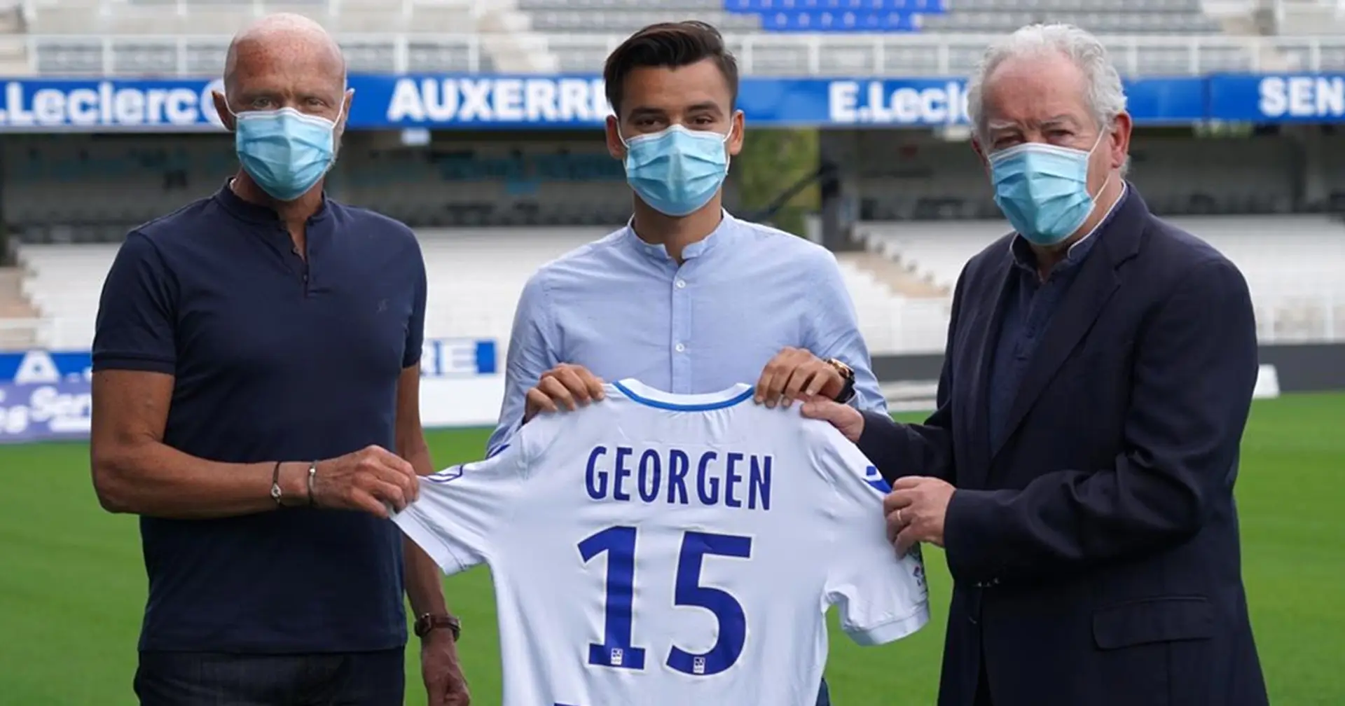 Alec Georgen, formé au Paris Saint-Germain, s'engage officiellement avec l'AJ Auxerre