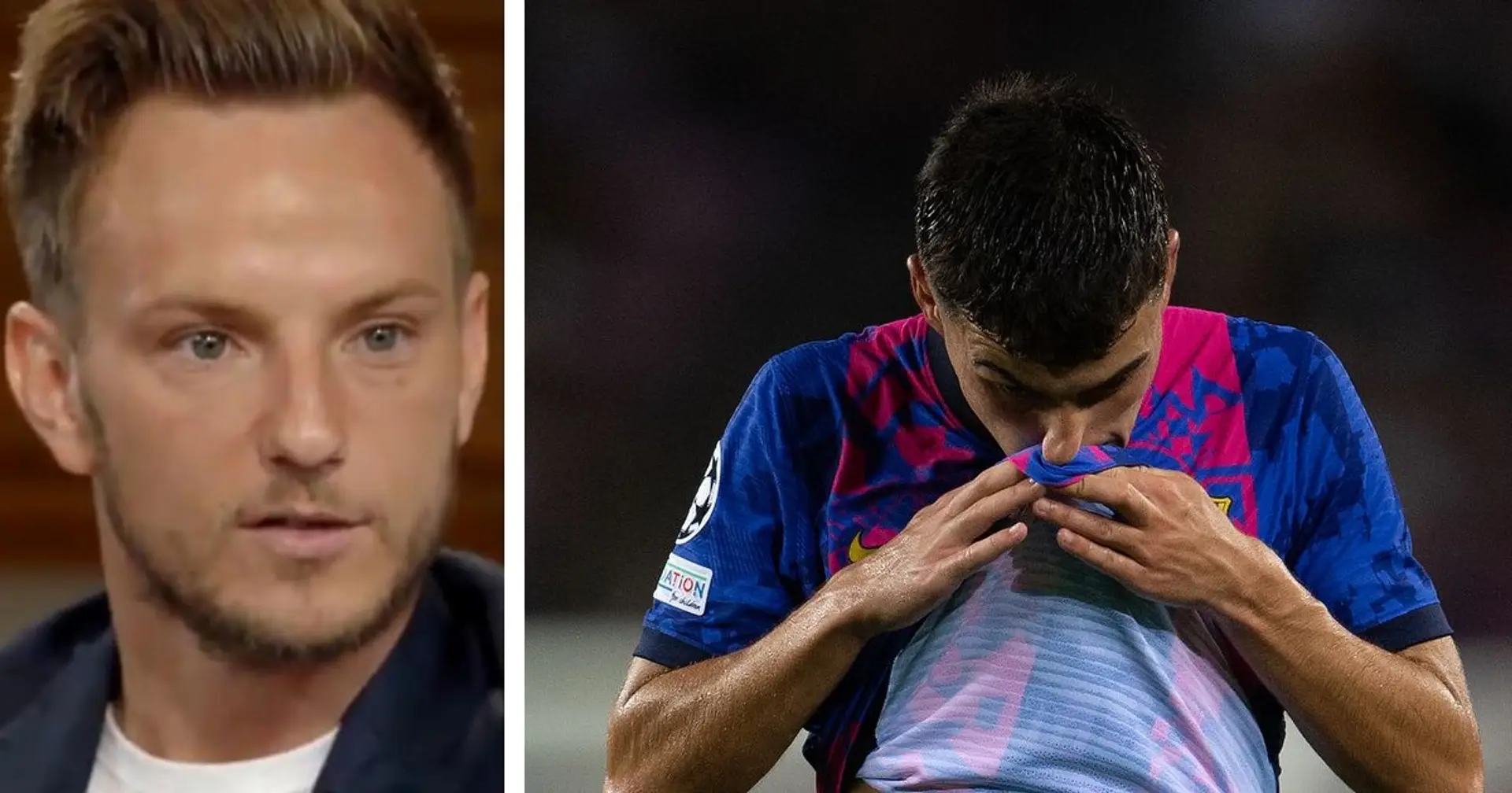 "Les vieux joueurs comme nous aurions pu les aider" : Rakitic voit DEUX jeunes du Barça dominer l'Espagne