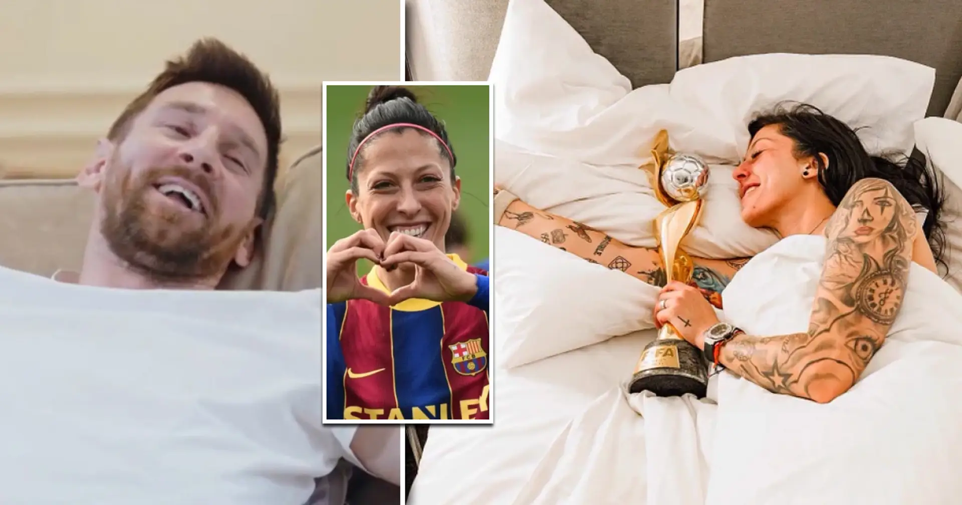 Barca Femeni legend Jenni Hermoso recreates iconic Leo Messi pic after World Cup triumph