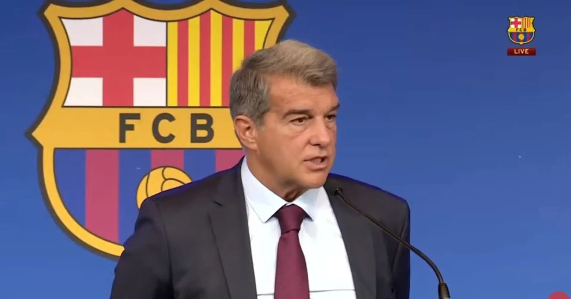Laporta revela si el Barça puede inscribir a sus nuevos fichajes