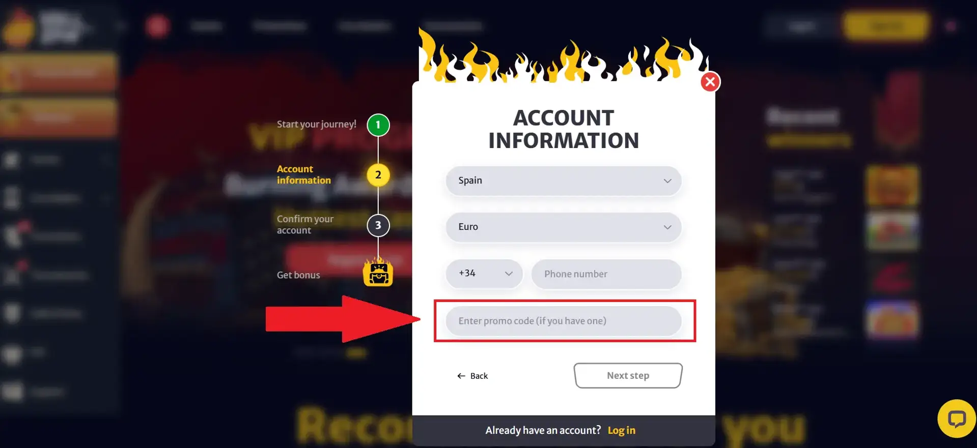 Hellspin casino login
