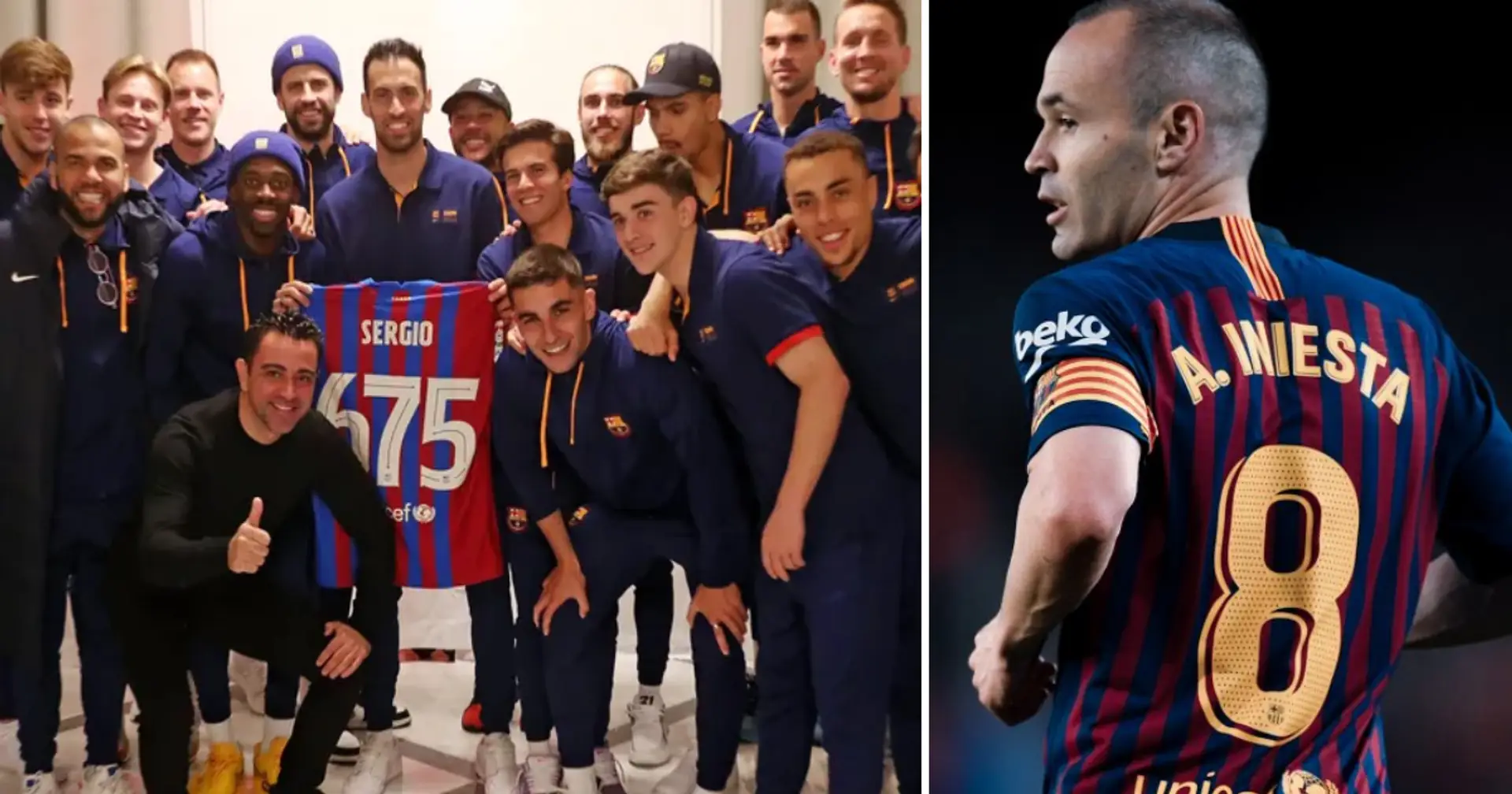 Busquets overtakes Iniesta, close to matching Messi: Barca's top 5 record appearances 