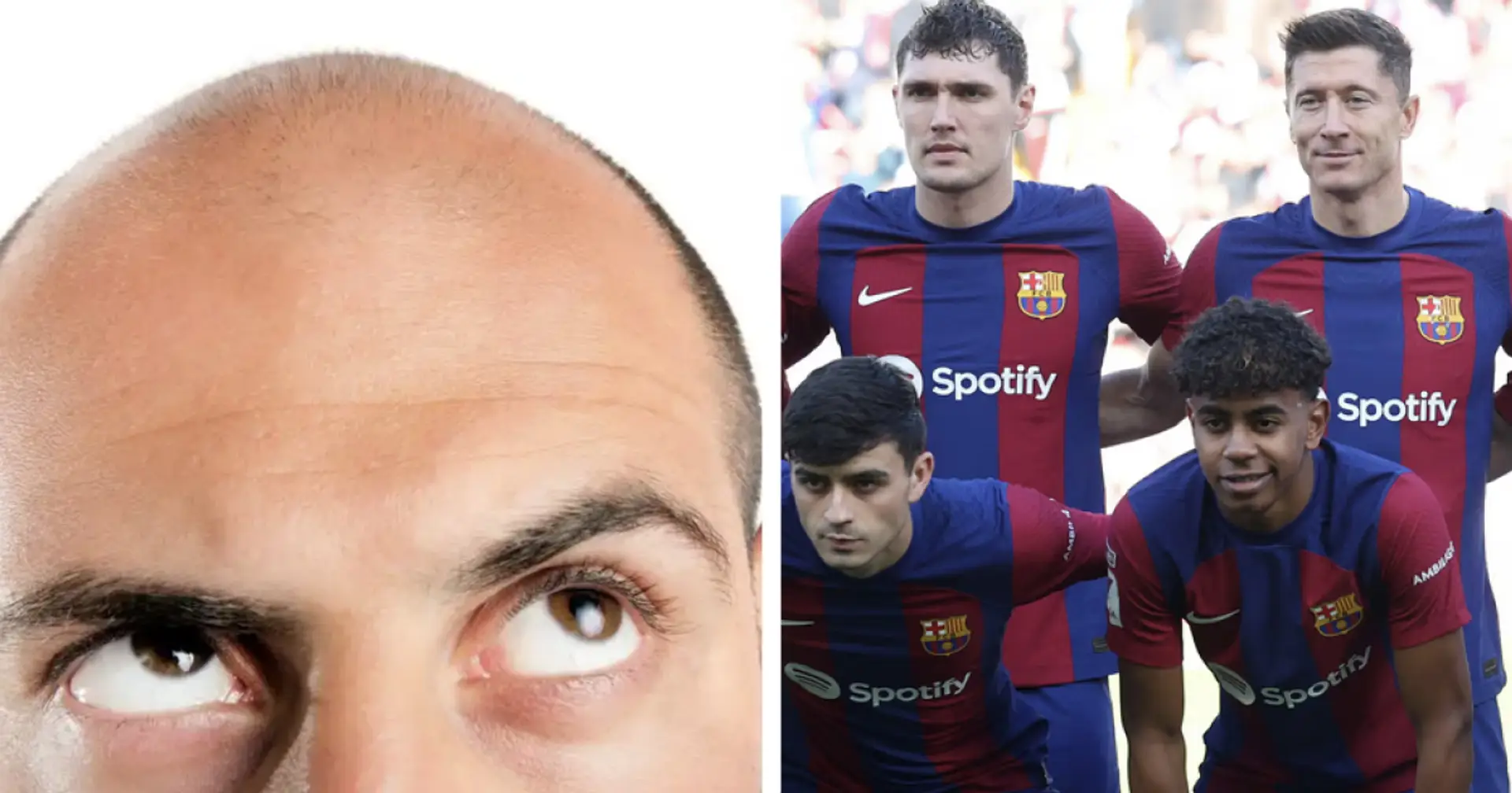 Wanna-be bald Barca player makes bold prediction on his future