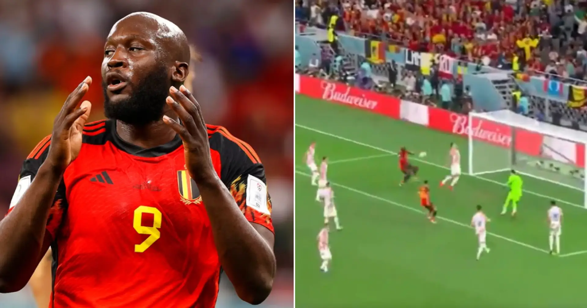 Lukaku who cost Chelsea £100m has just cost his country World Cup playoff with 4 sitters
