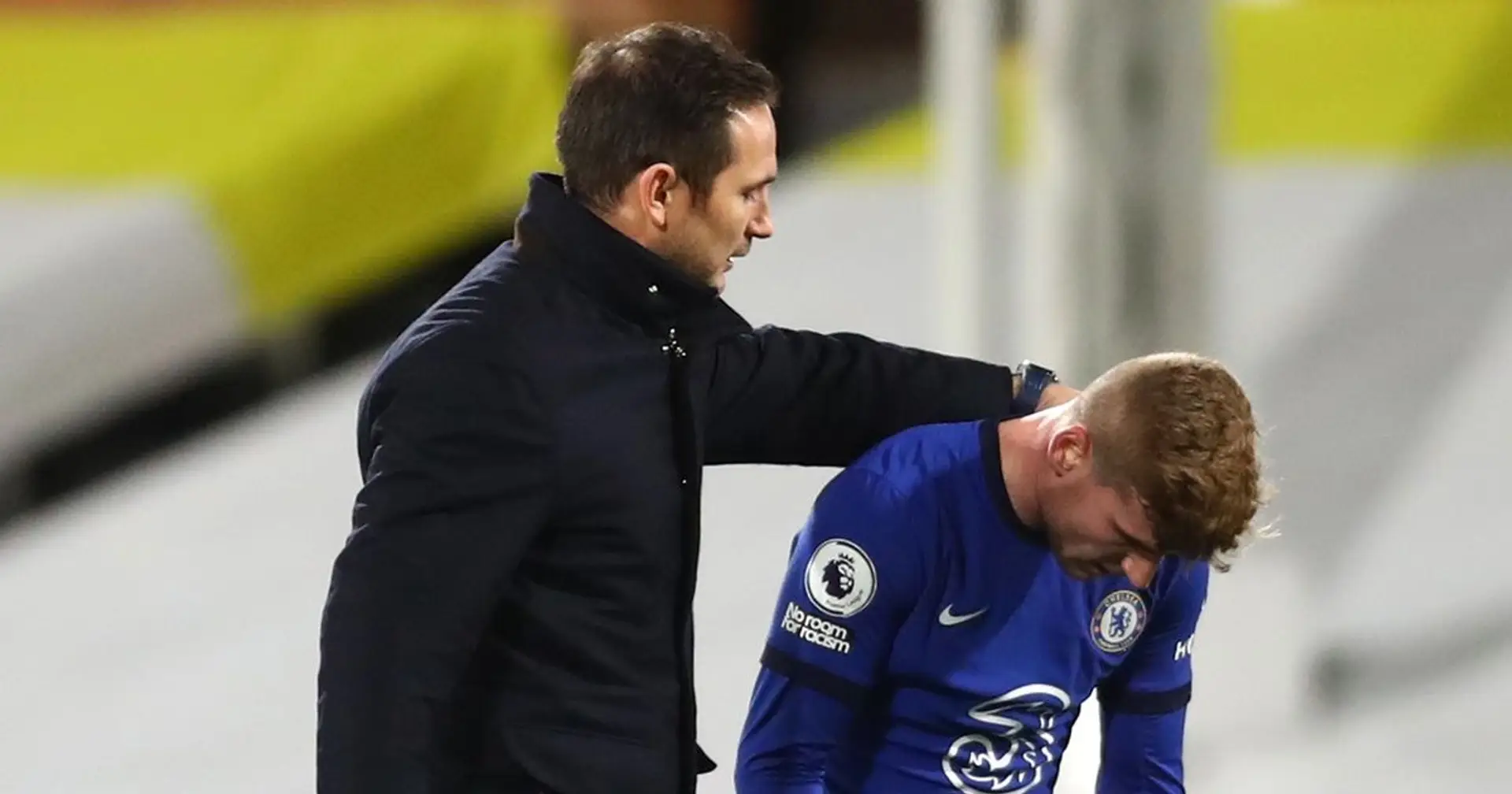 'Top strikers are hard on themselves': Lampard defends Werner amid Chelsea goal drought