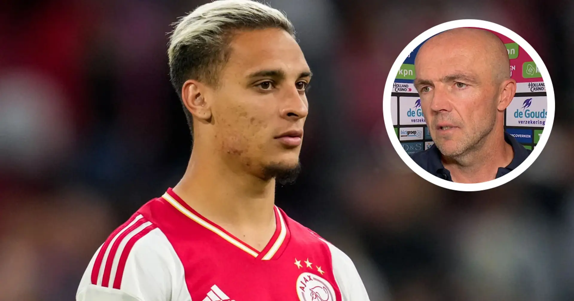 ‘Man United aren’t playing in Champions League’: Ajax manager Alfred Schreuder breaks silence on Antony's future