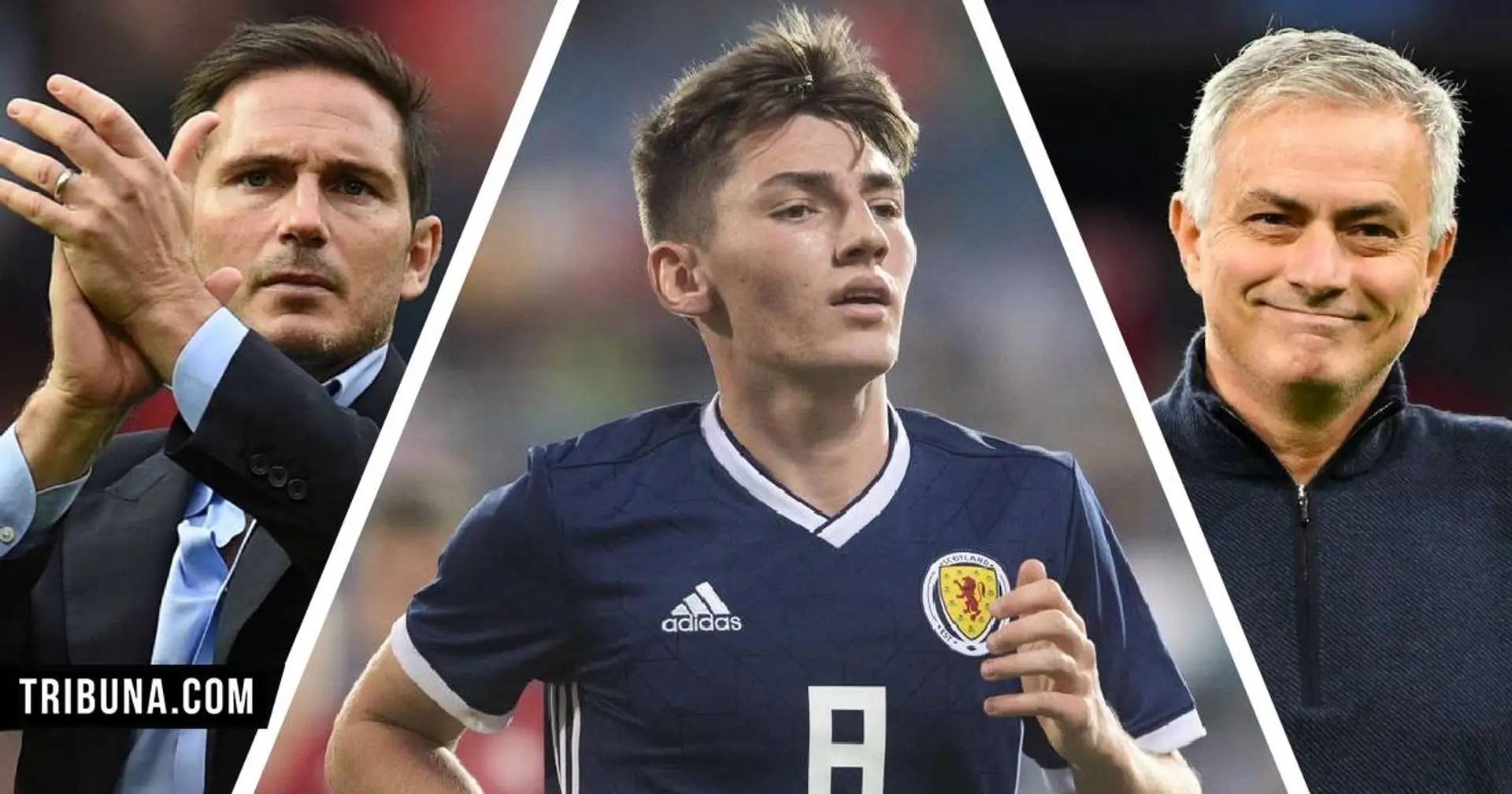 Mourinho, Lampard, and more: Football stars heap praise on Gilmour after Scotland performance