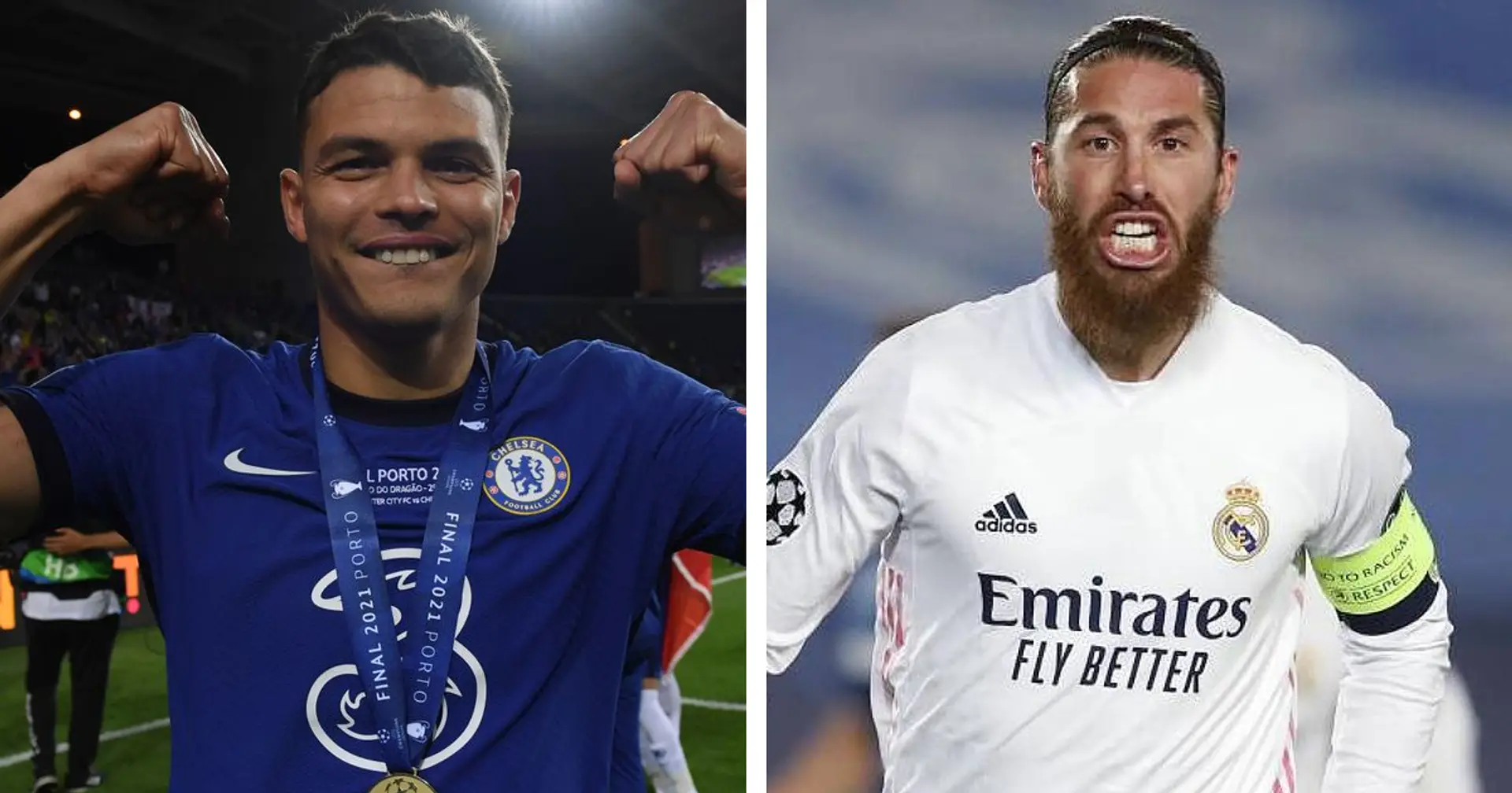 'Look what Thiago Silva did at Chelsea': Man United fans delighted as Sergio Ramos leaves Real Madrid 
