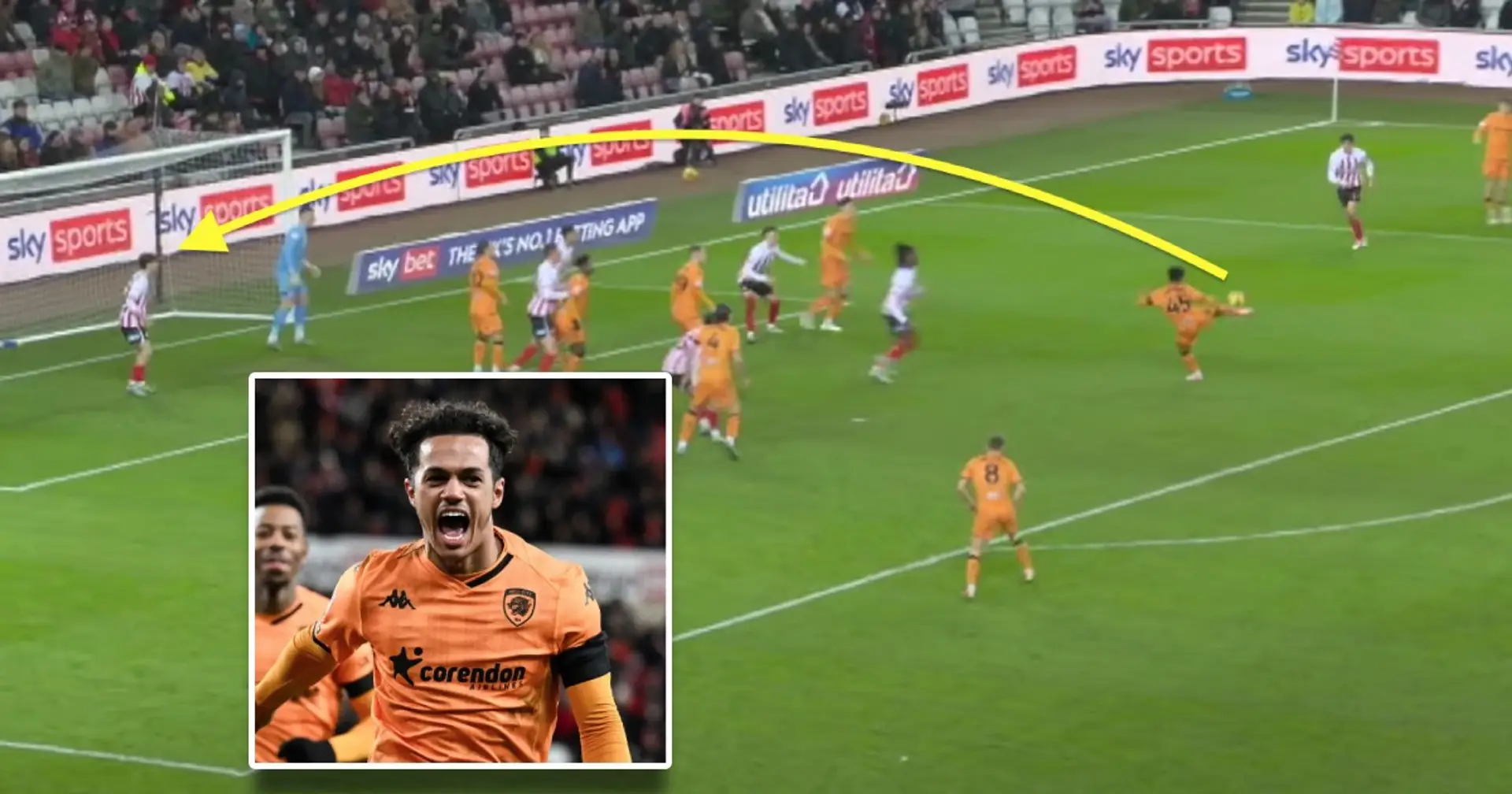 Fabio Carvalho scores stunning volley from Tyler Morton cross to get Hull City a late win (video)