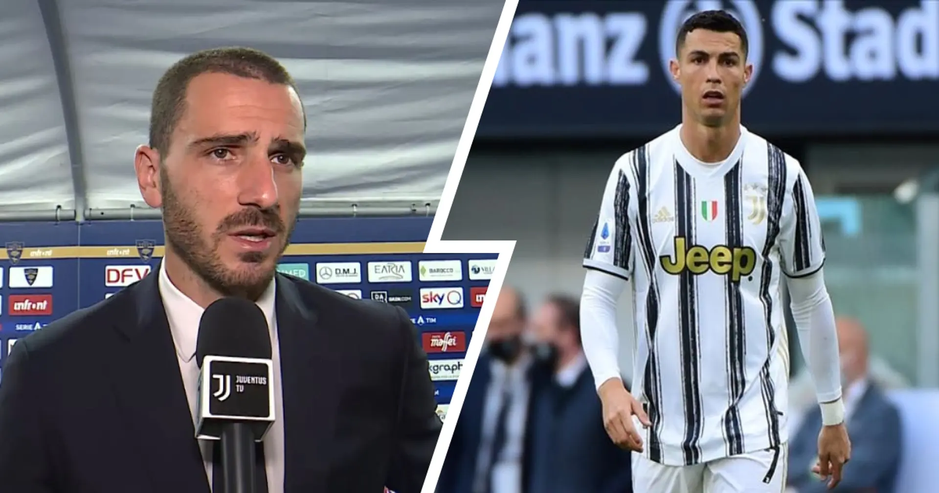 'We are rediscovering humility to win games': Bonucci suggests Juventus are better off without Ronaldo