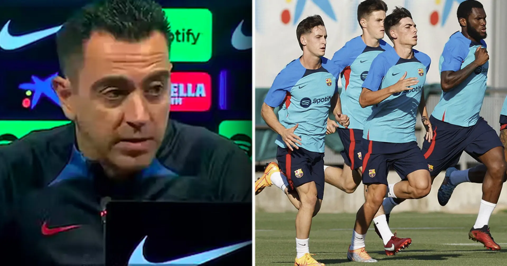 One Barca player who 'cut his holiday short' to resume training
