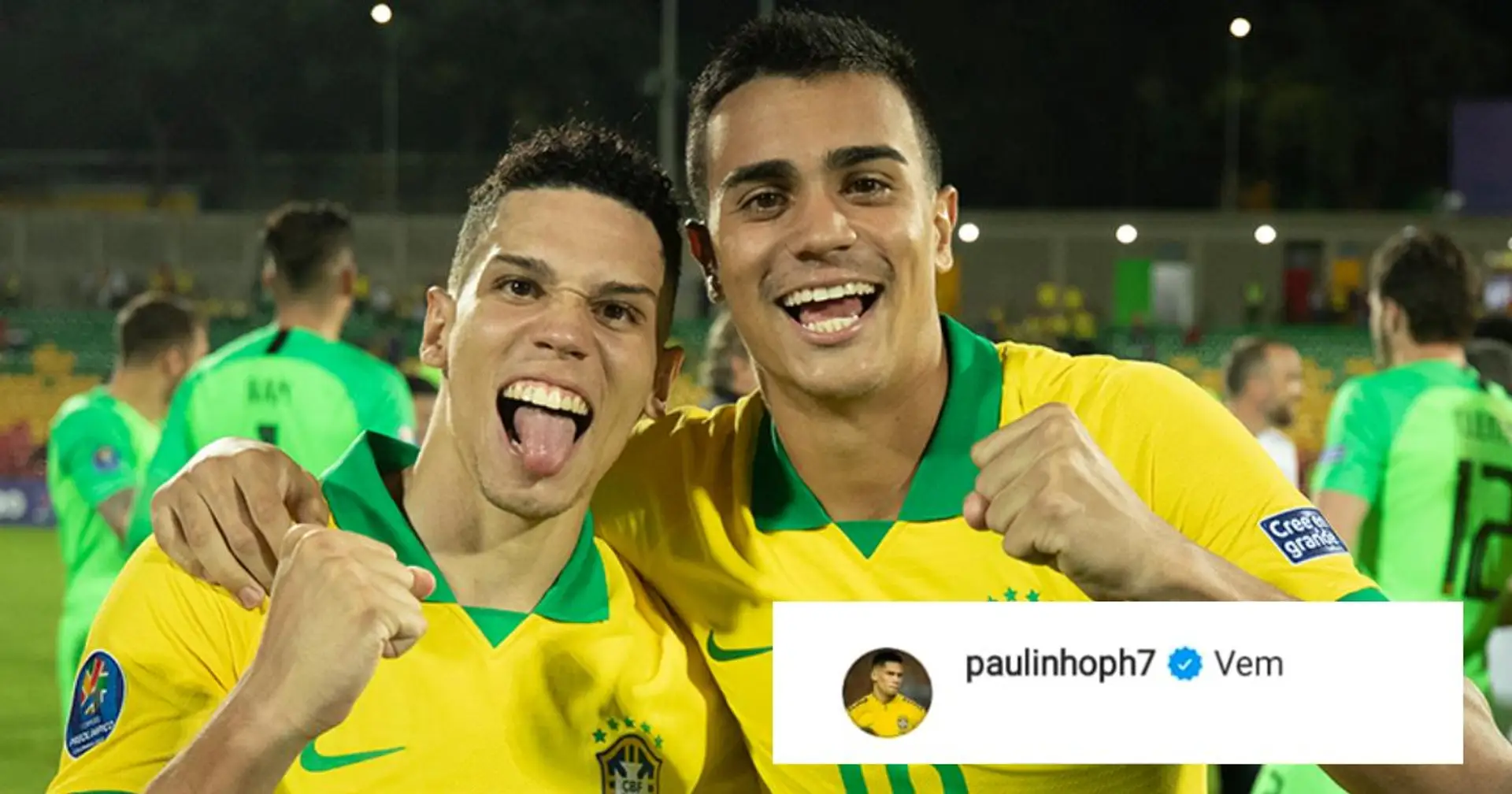 'Ven': Paulinho invita a su amigo Reinier a irse al Leverkusen