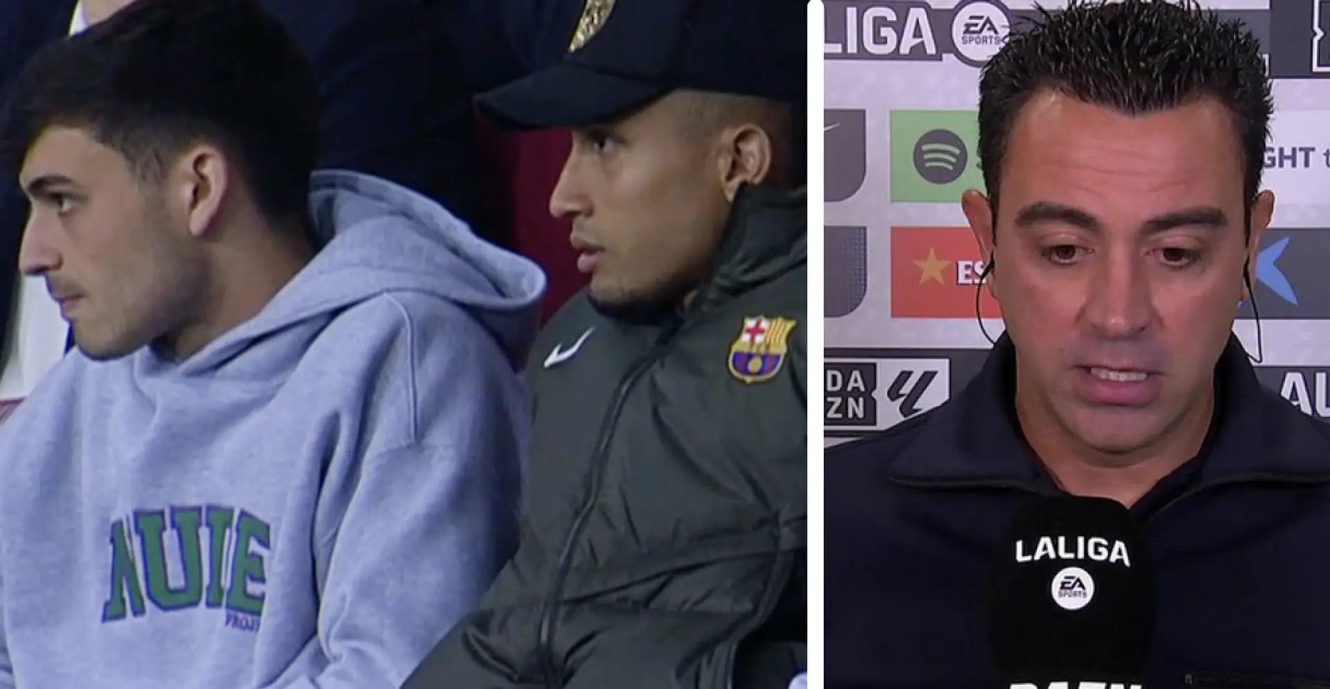 Xavi fait le point sur les joueurs blessés du Barça avant le Clasico