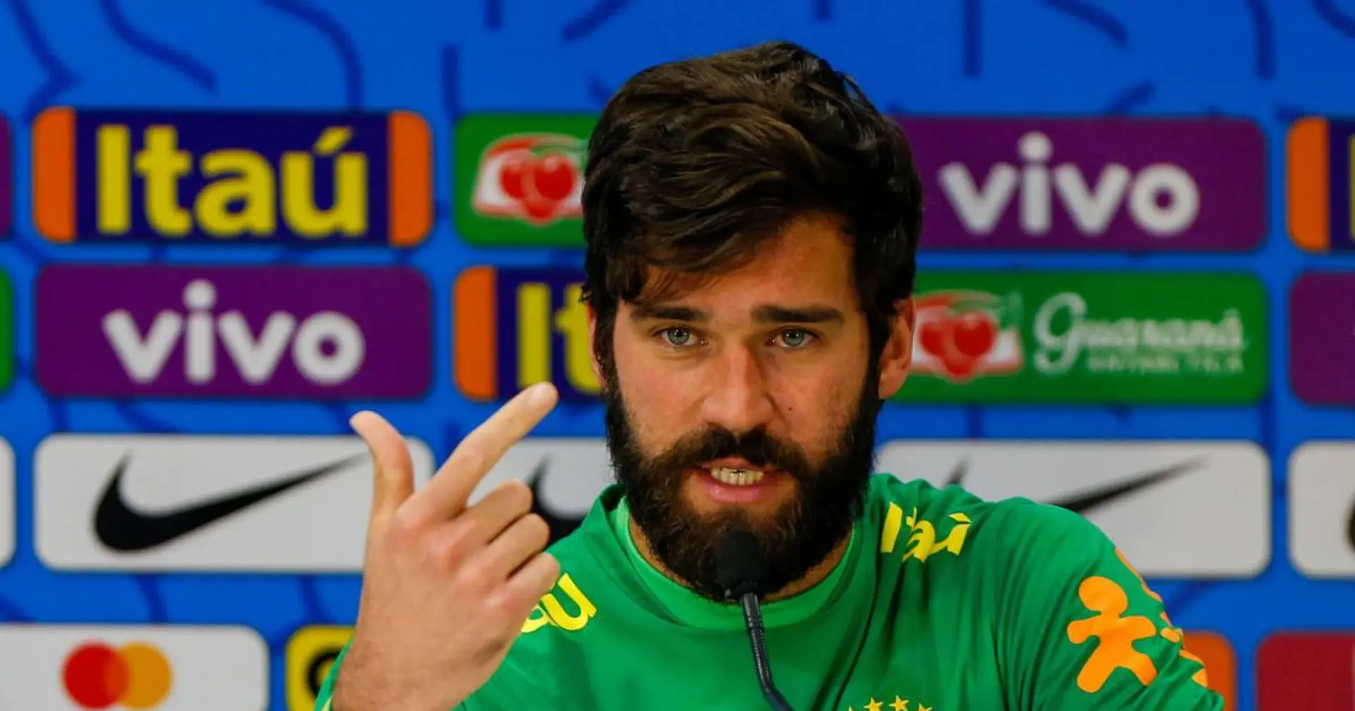 'Nothing compares to being there': Alisson ahead of Brazil's first World Cup game vs Serbia